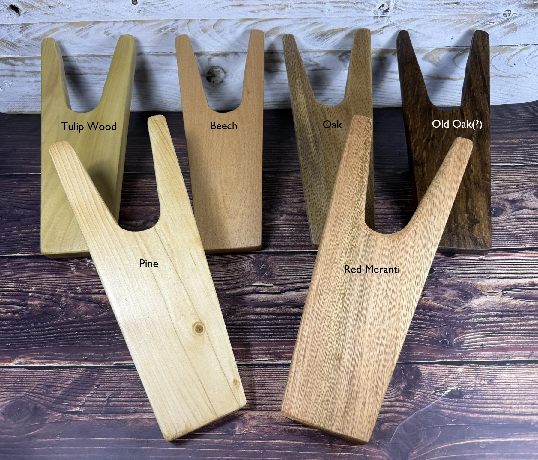 Hand-Carved Wooden Boot Jack / Welly Puller