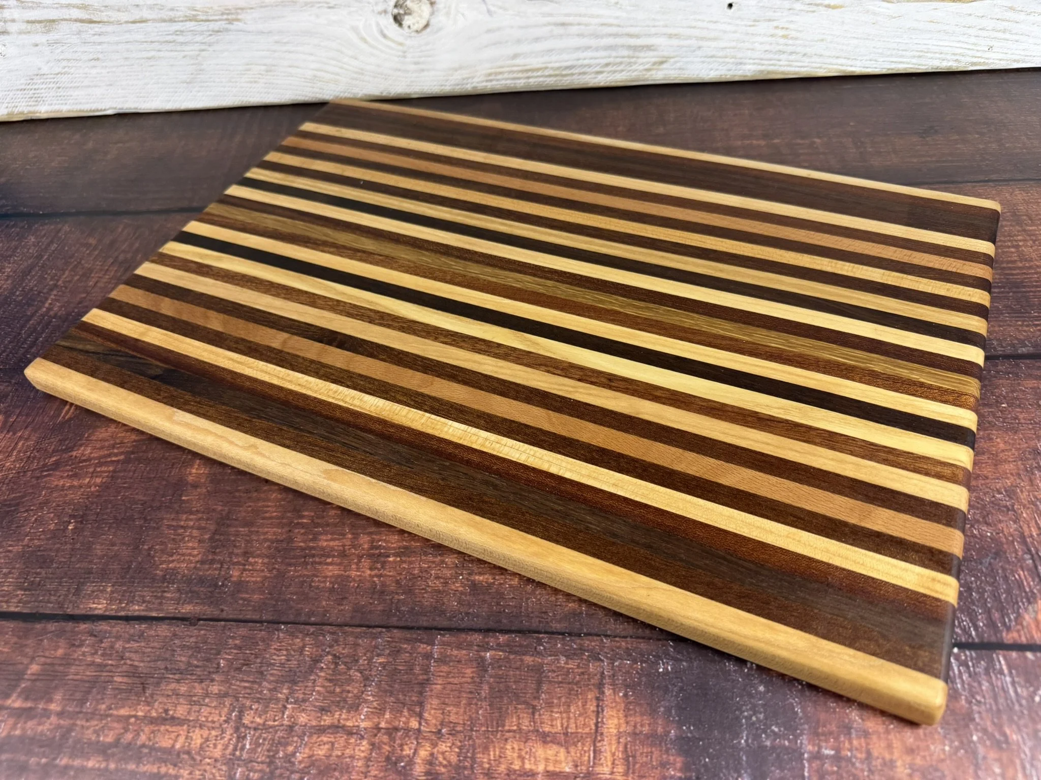 Handmade Reclaimed Wood Serving, Charcuterie & Cutting Boards – Unique Pattern Collection