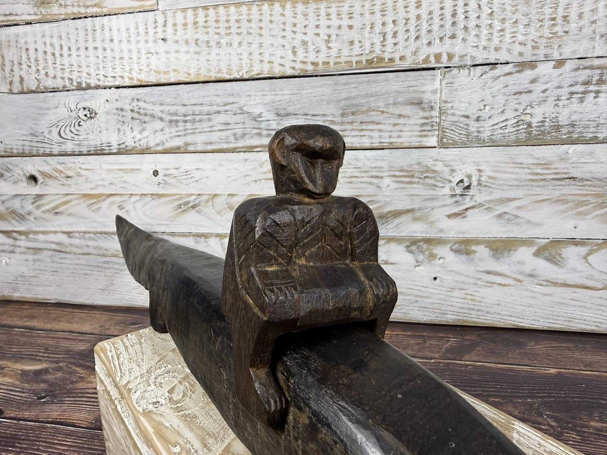 Thai Folk Carving the brown lion bazaar..JPEG