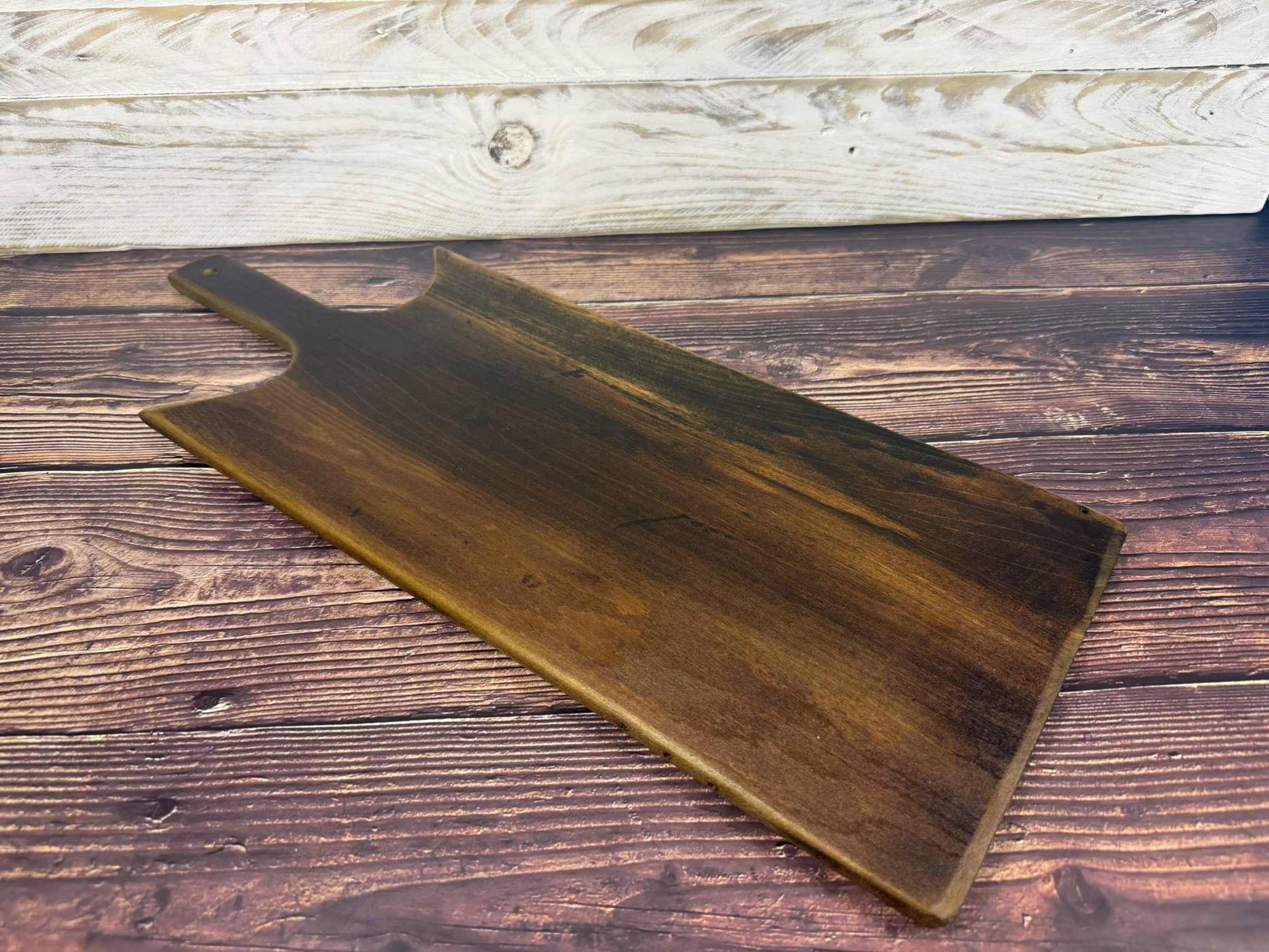 Hand-Carved Rustic Bread & Charcuterie Board Brown Lion Bazaar.JPEG