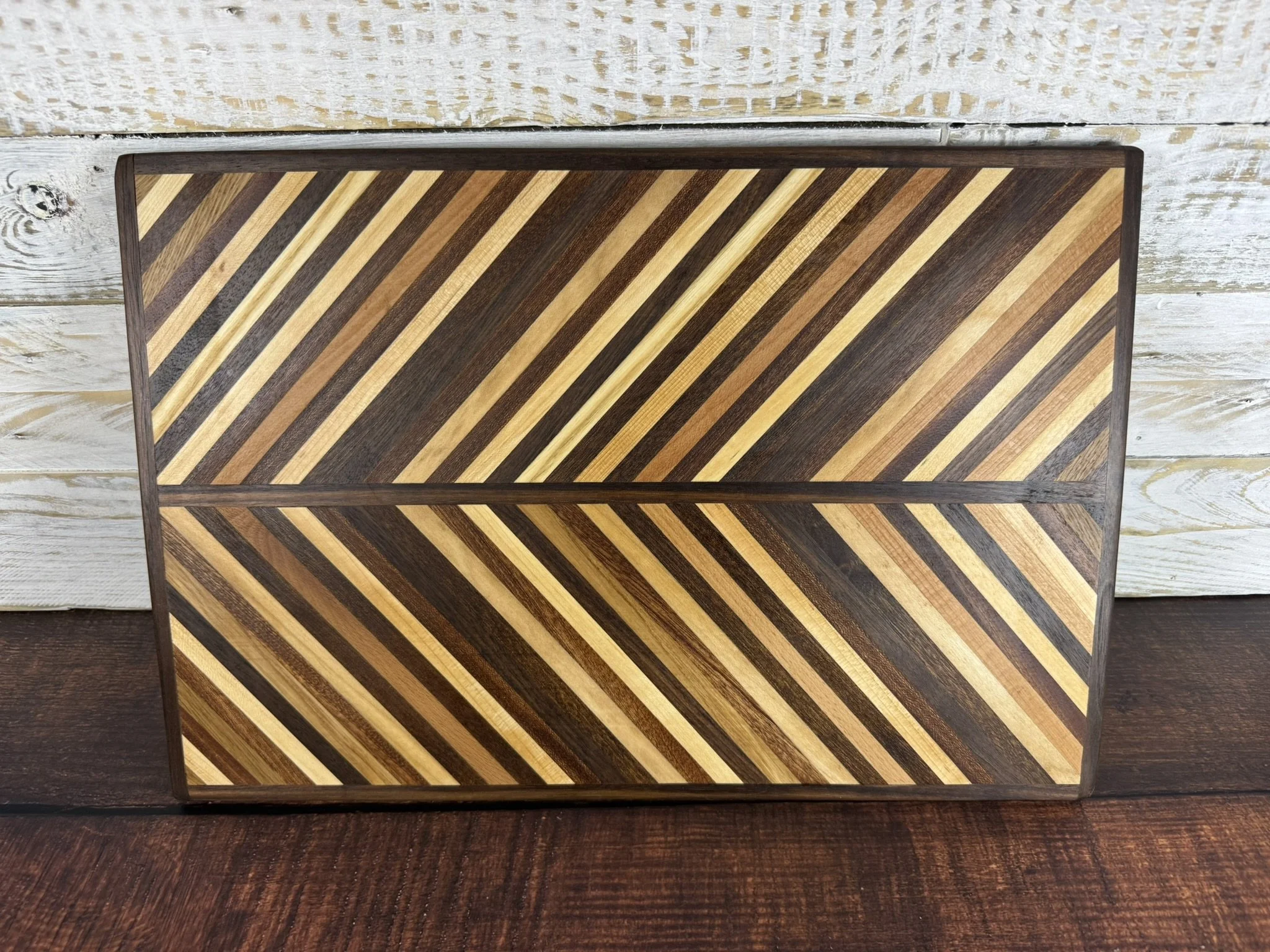 Handmade Reclaimed Wood Serving, Charcuterie & Cutting Boards – Unique Pattern Collection