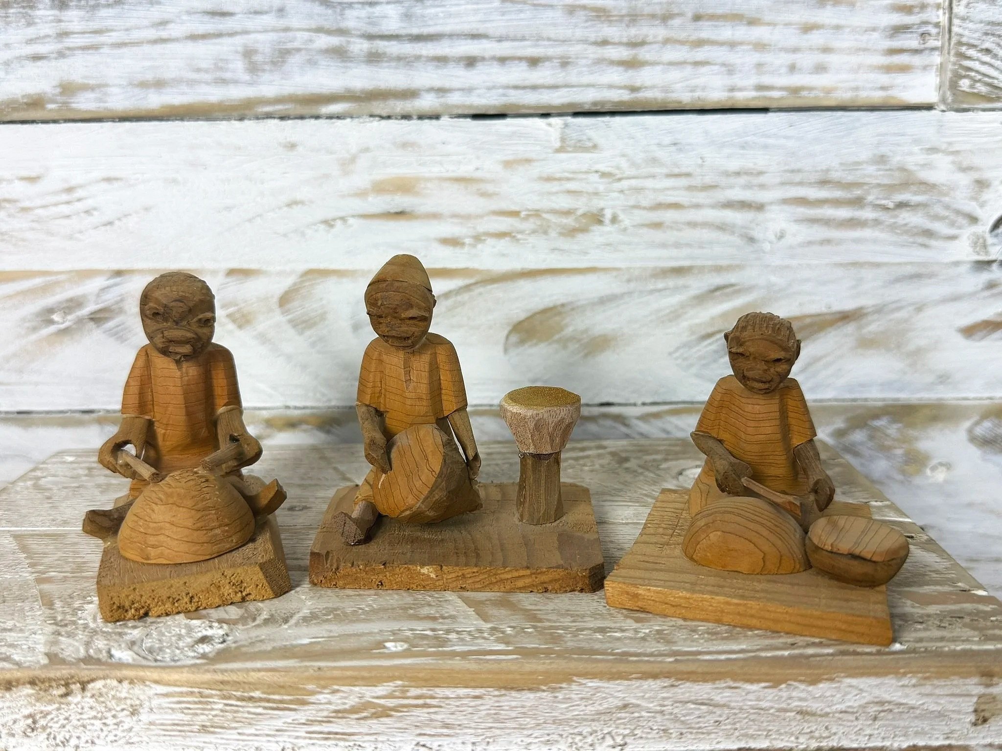 Yoruba Thorn Wood Figures - Music & Performance 2