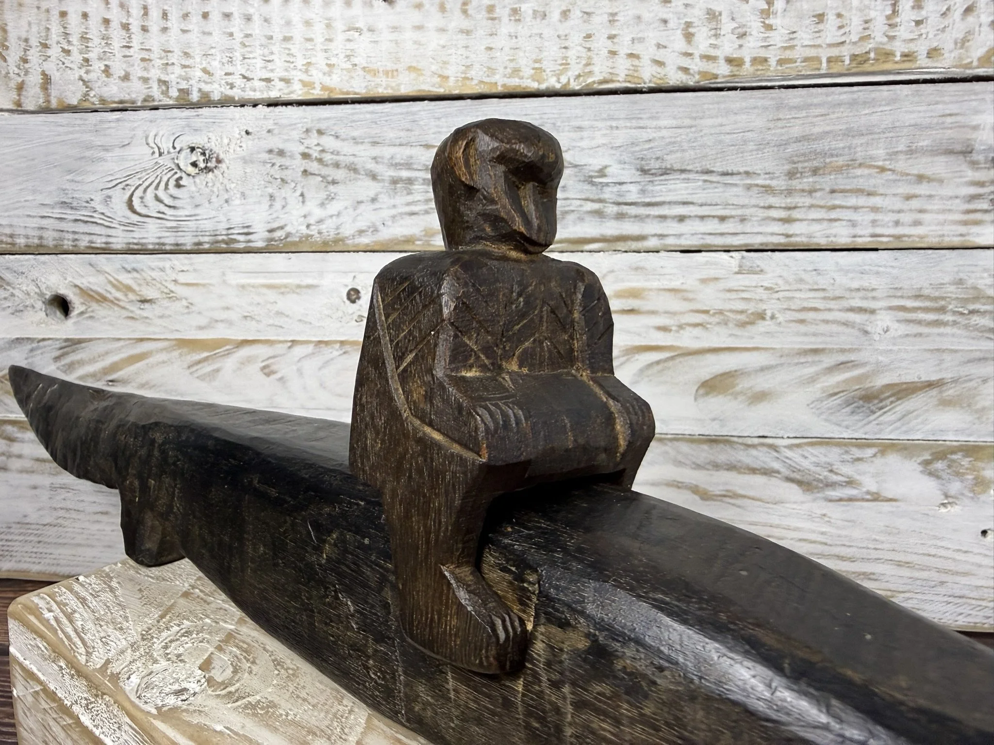 Thai Folk Carving the brown lion bazaar..JPEG