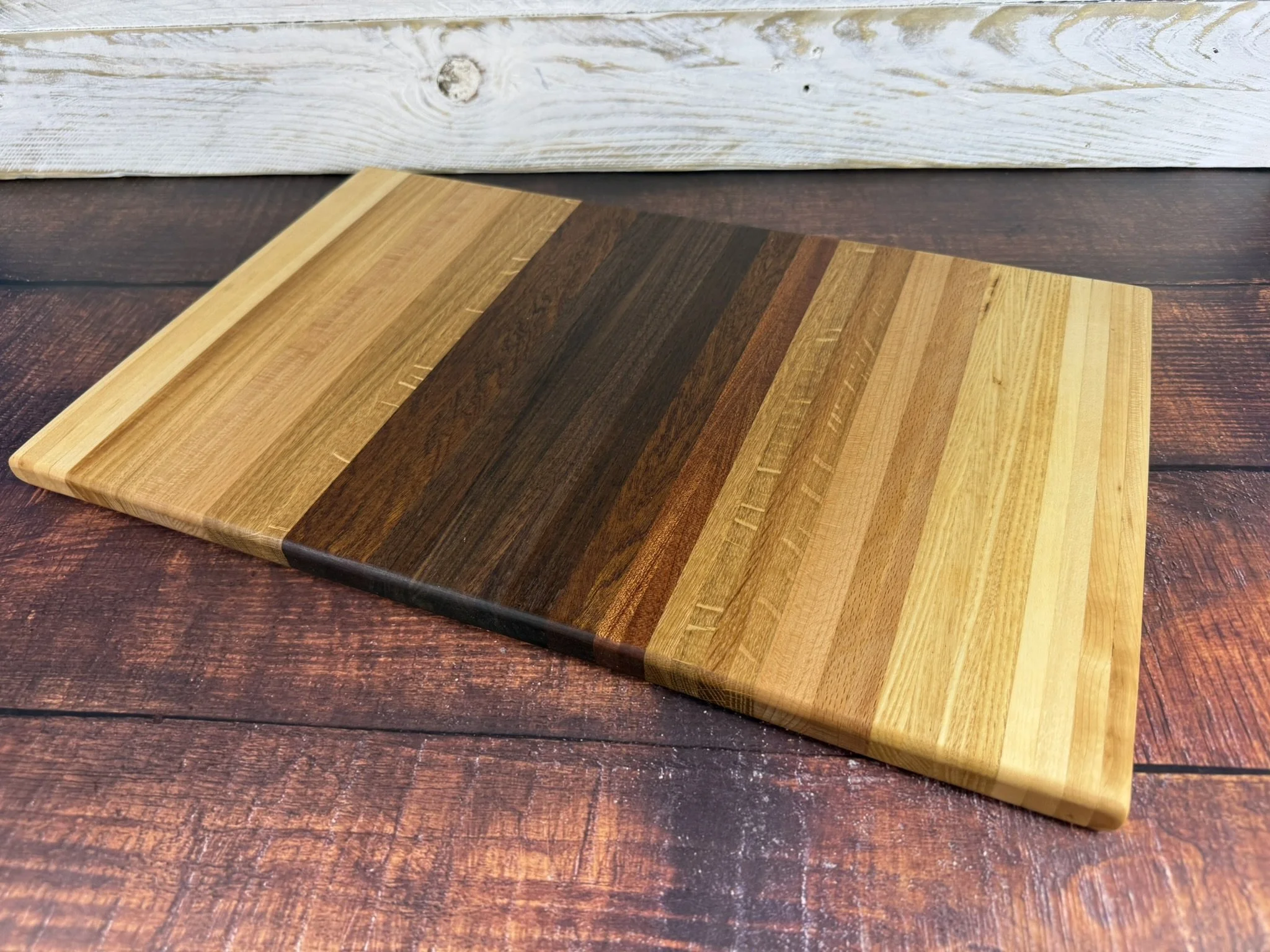 Handmade Reclaimed Wood Serving, Charcuterie & Cutting Boards – Unique Pattern Collection