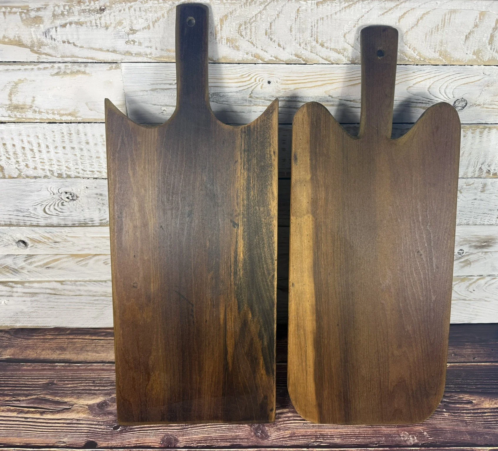 Hand-Carved Rustic Bread & Charcuterie Board Brown Lion Bazaar.JPEG