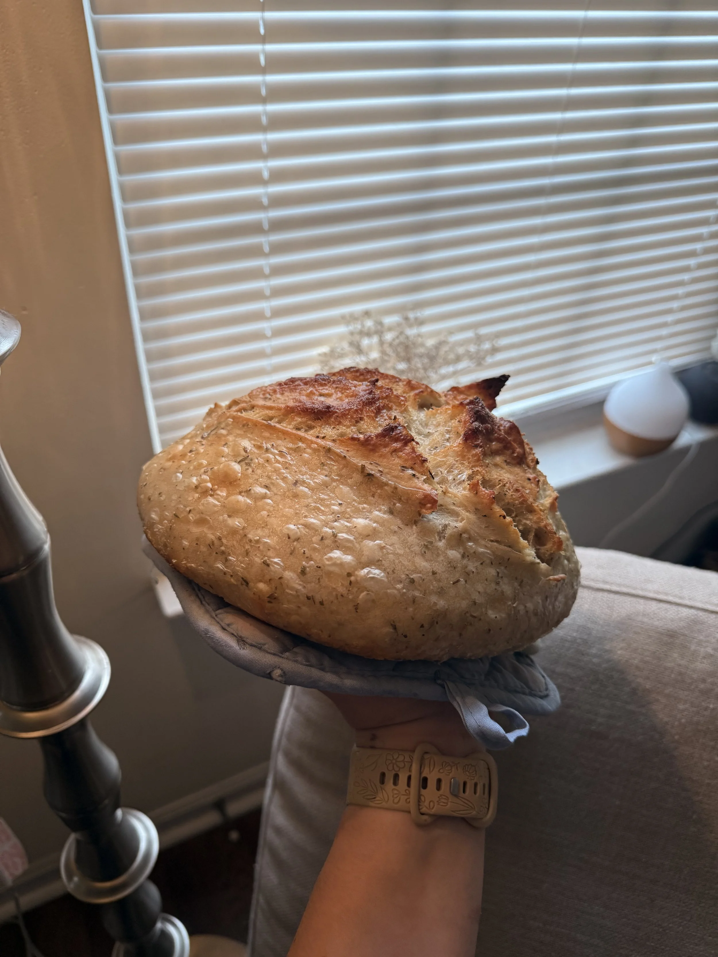 Italian Round Sourdough Loaf