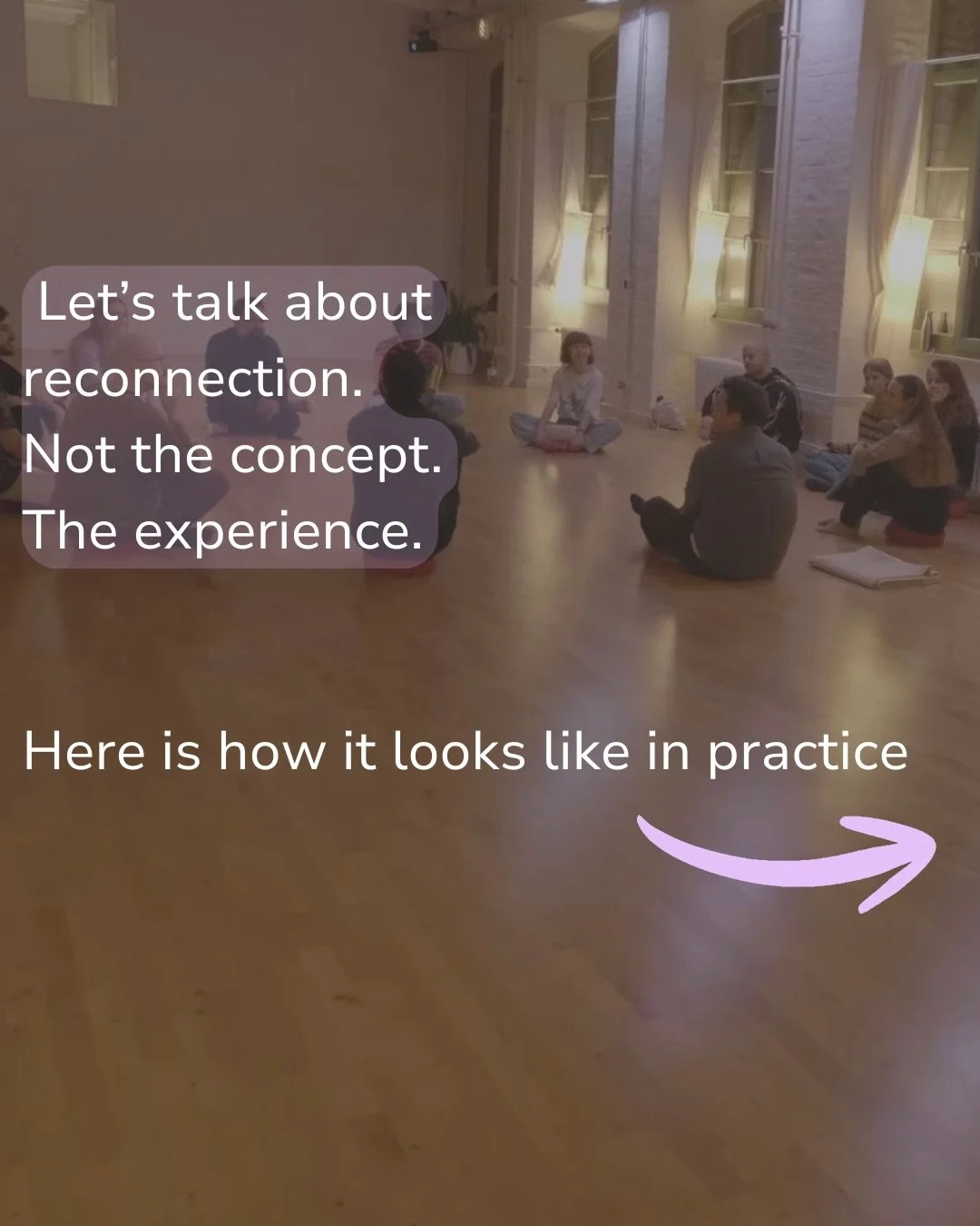 winter can feel long. 
being around people, moving, listening, and laughing together helps with that :) 

Sunday, January 25, 2026
14:00 - 16:00
Studio SoniC

a warm, approachable, hands-on session where you can practice being more present, grounded,