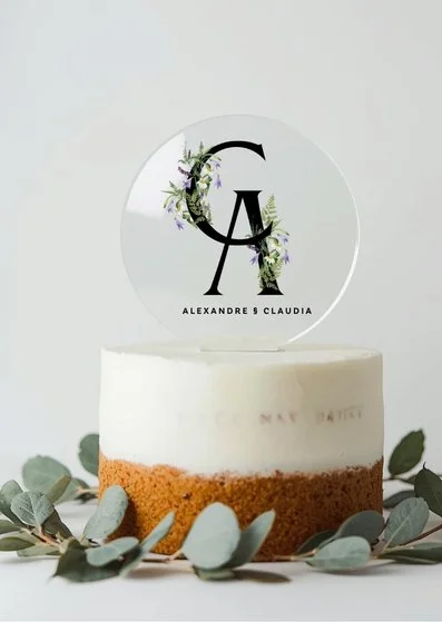 Décoration gateau mariage cake topper lavande maison mossia abidjan