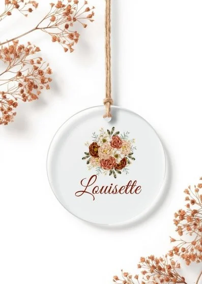 Terracota etiquette mariage transparent plexiglass 