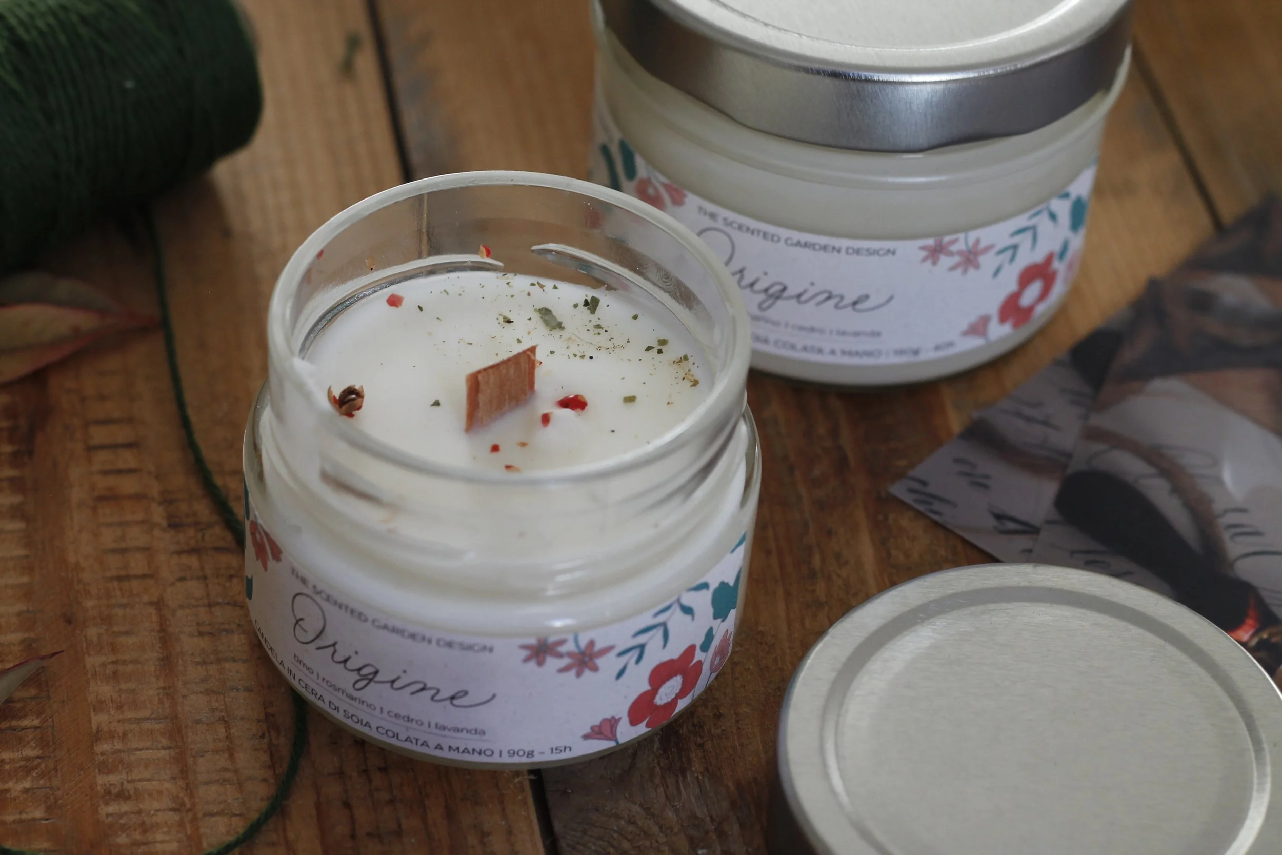 Origine - Candela alle erbe aromatiche