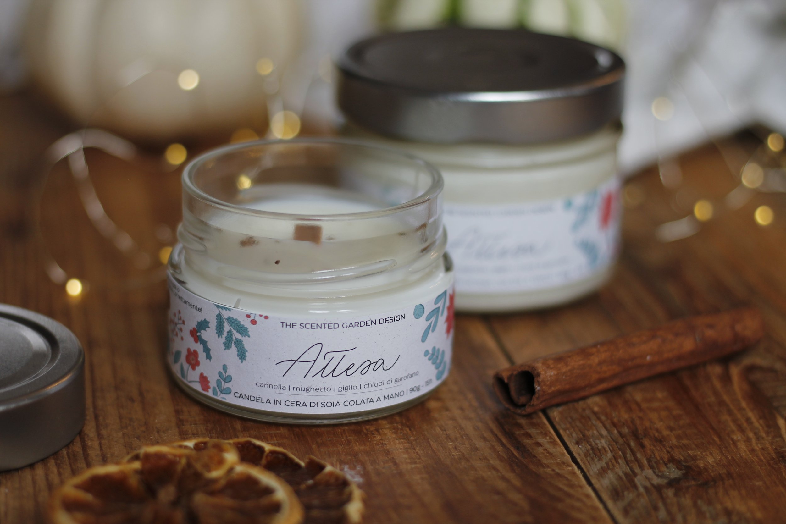 Attesa - candela di Natale alle spezie