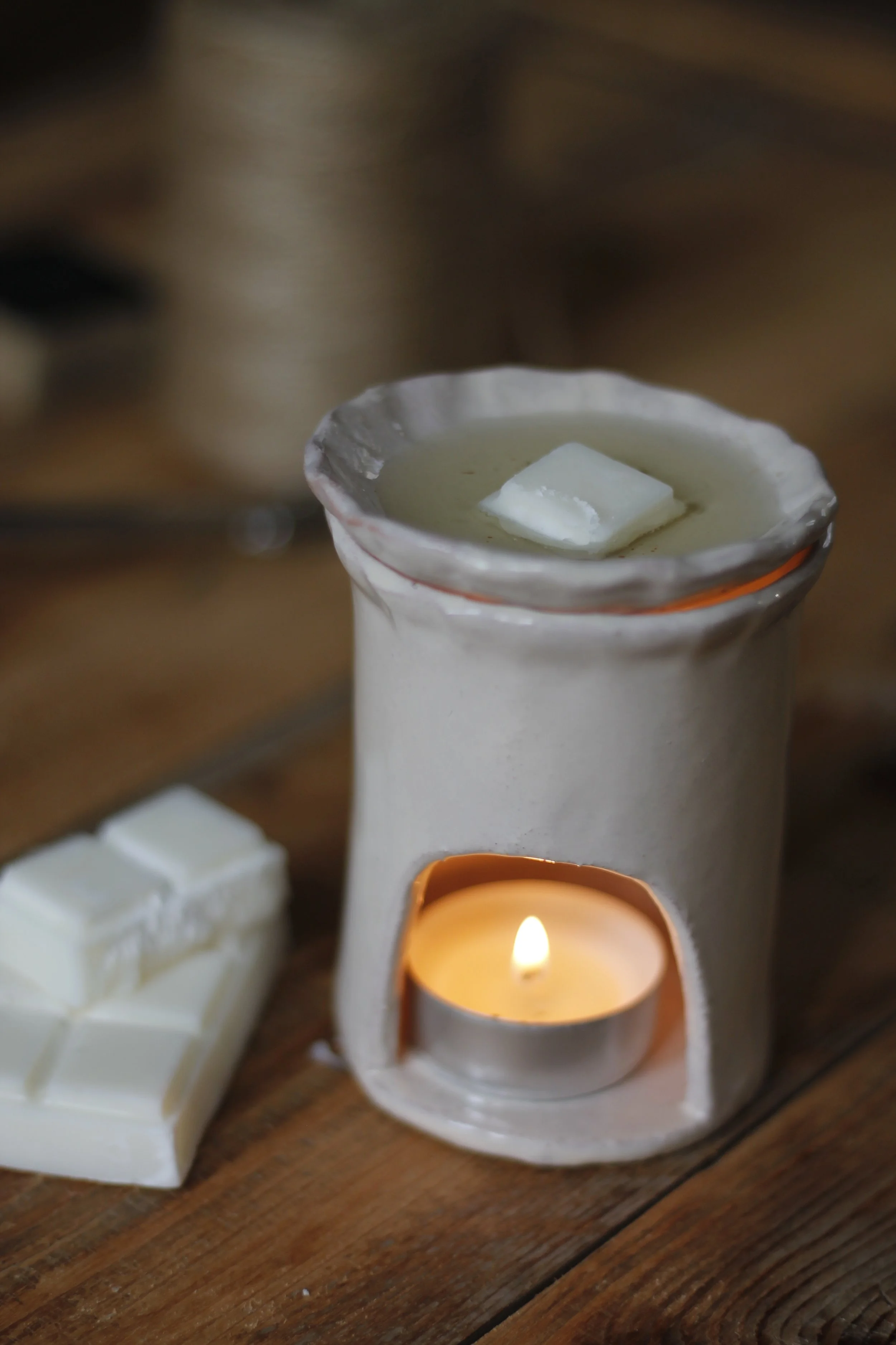 Bruciaessenze artigianale in ceramica