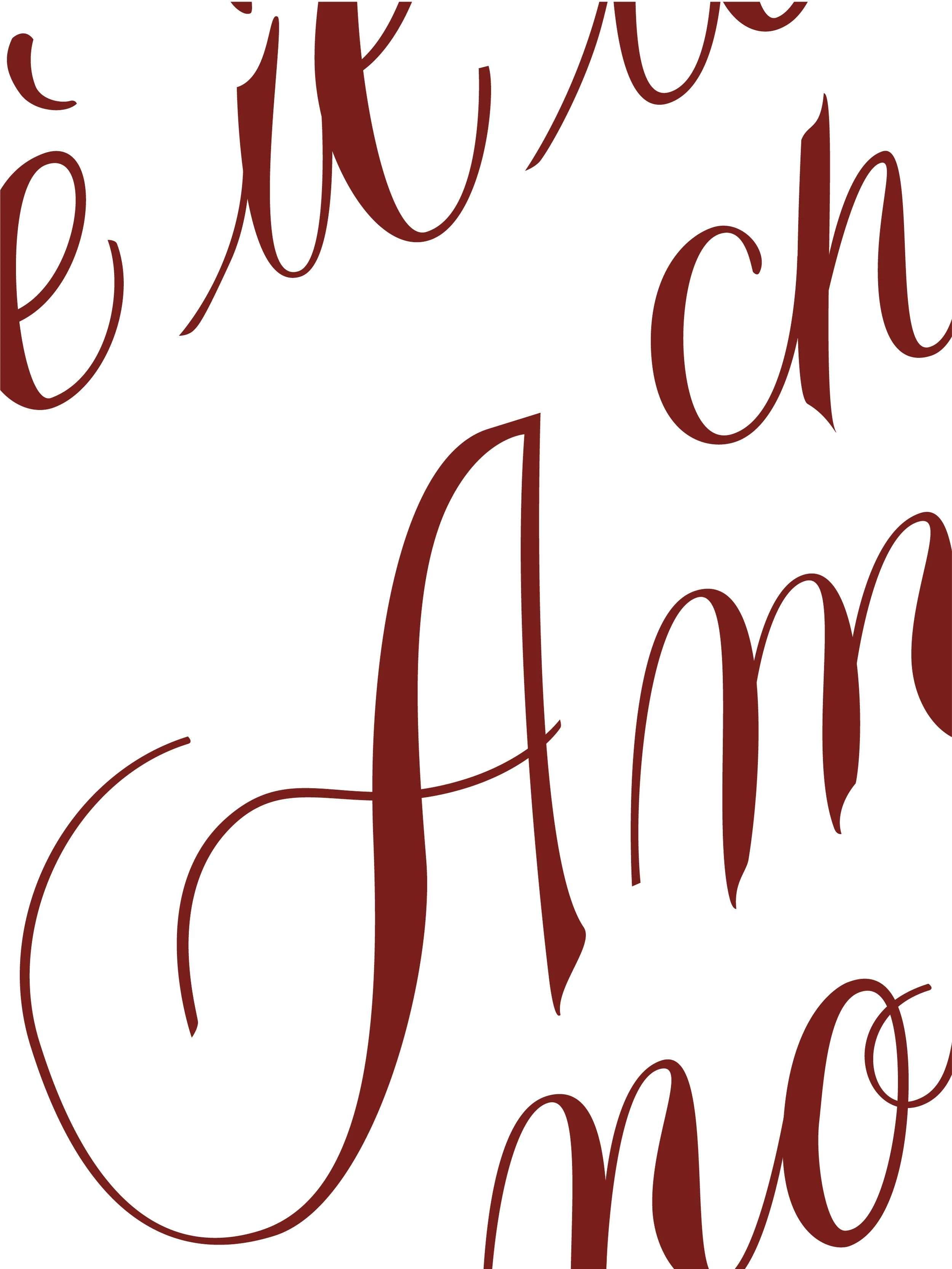 Dettaglio di testo scritto in calligrafia rossa su sfondo bianco.