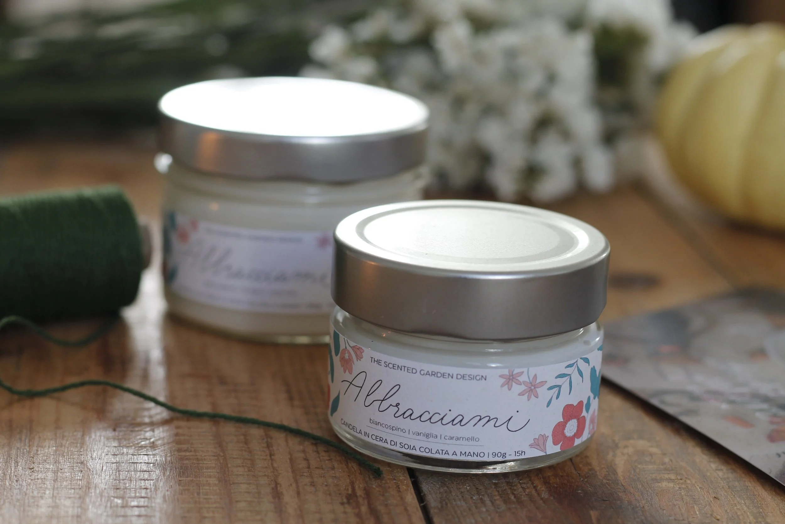 Abbracciami - Candela  alla vaniglia e caramello