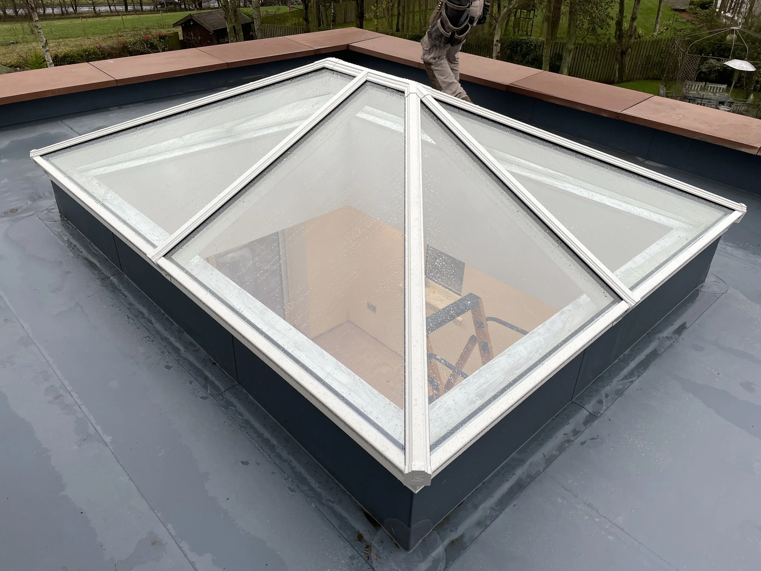 Construction work in Corstorphine