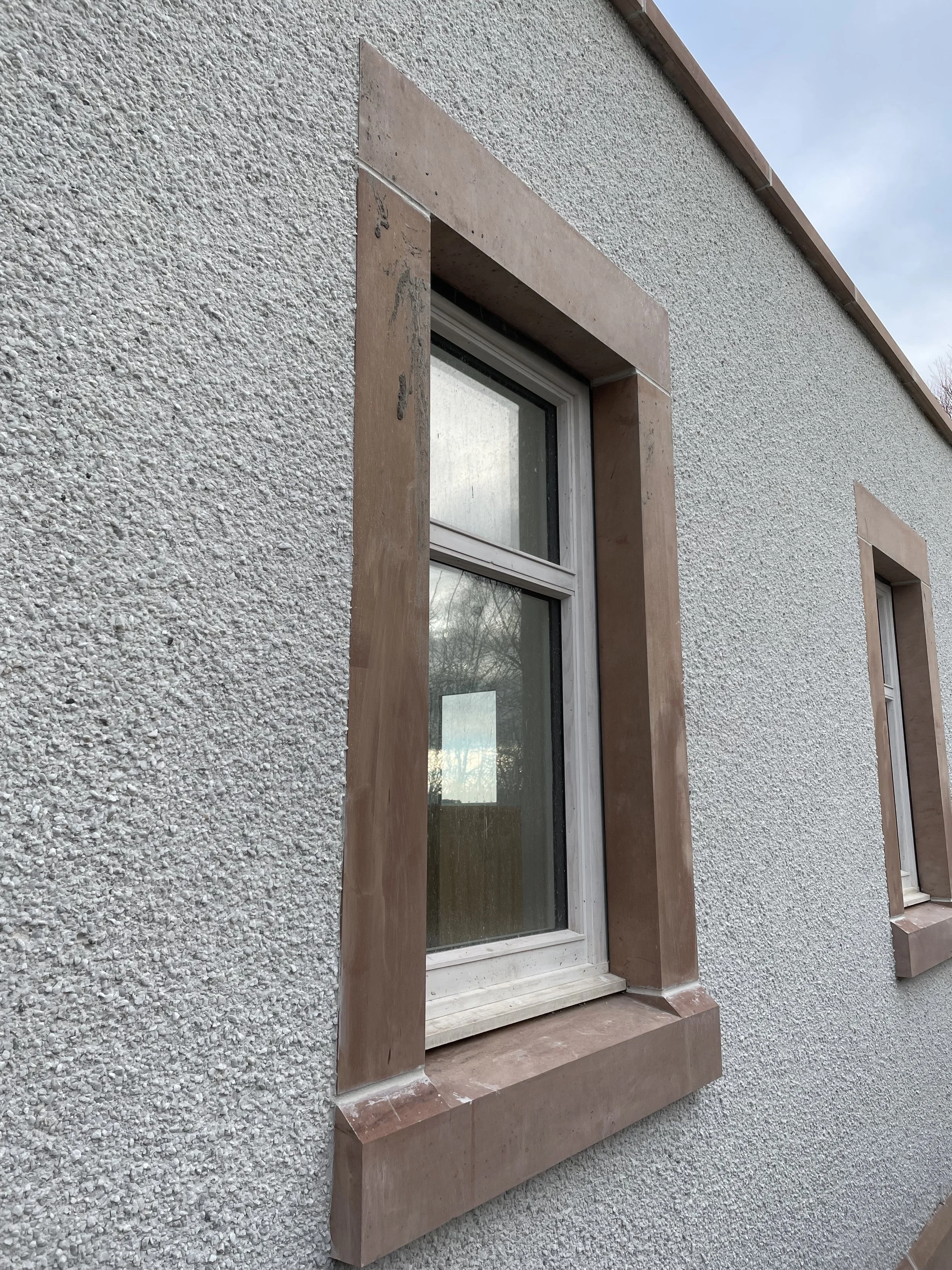 Window detail in Corstorphine