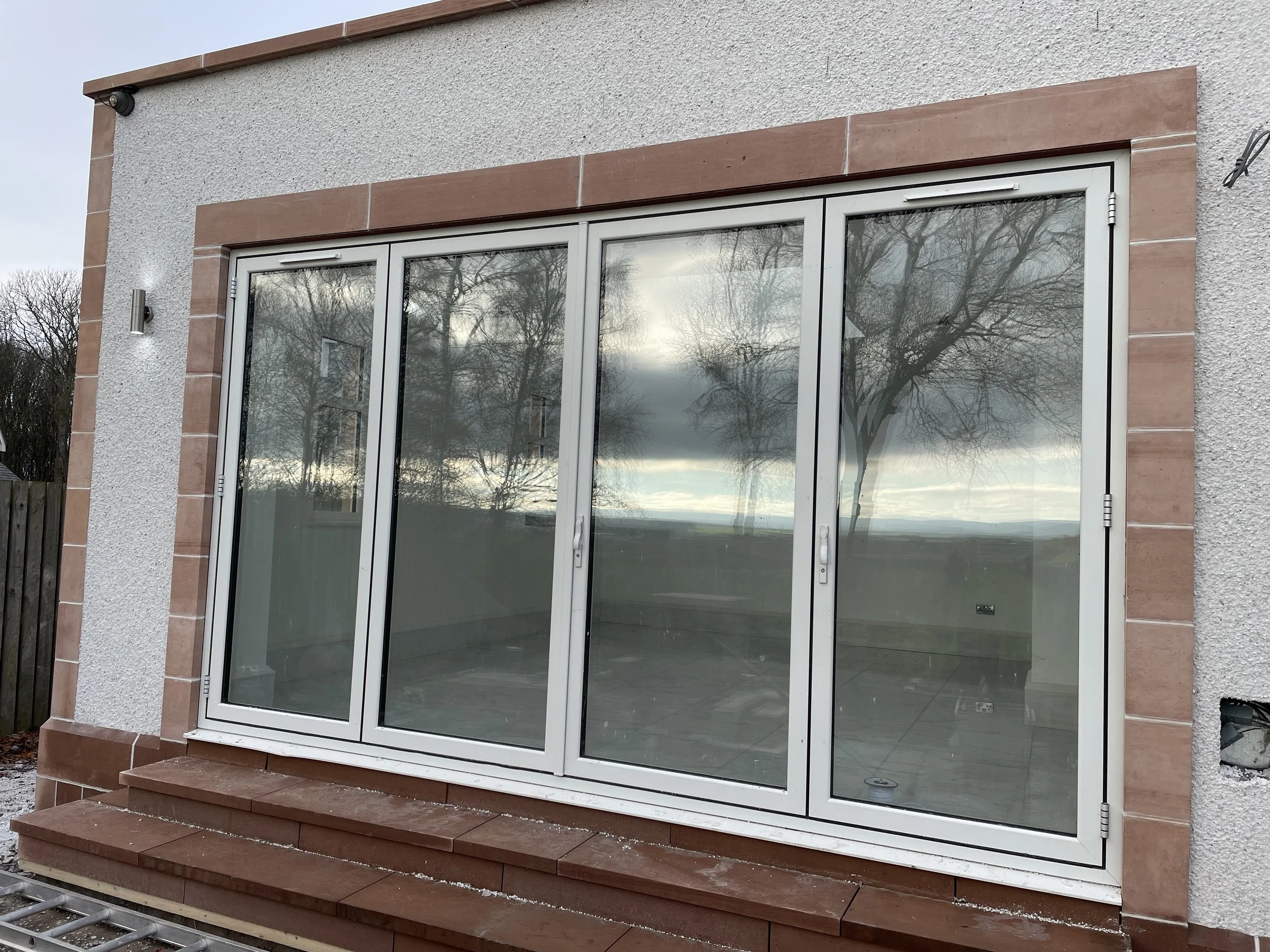 Window detail in Corstorphine