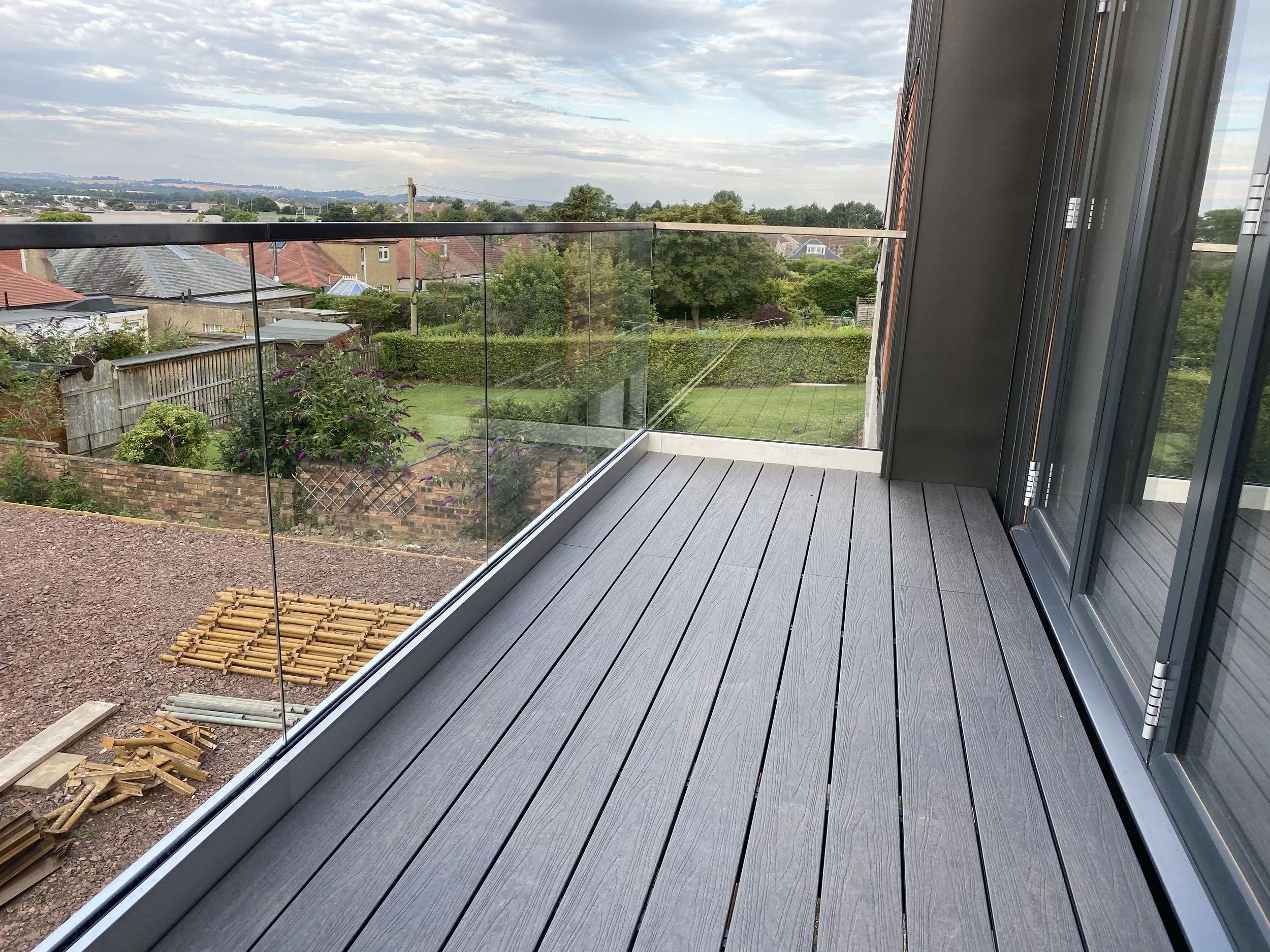 Construction work in Corstorphine