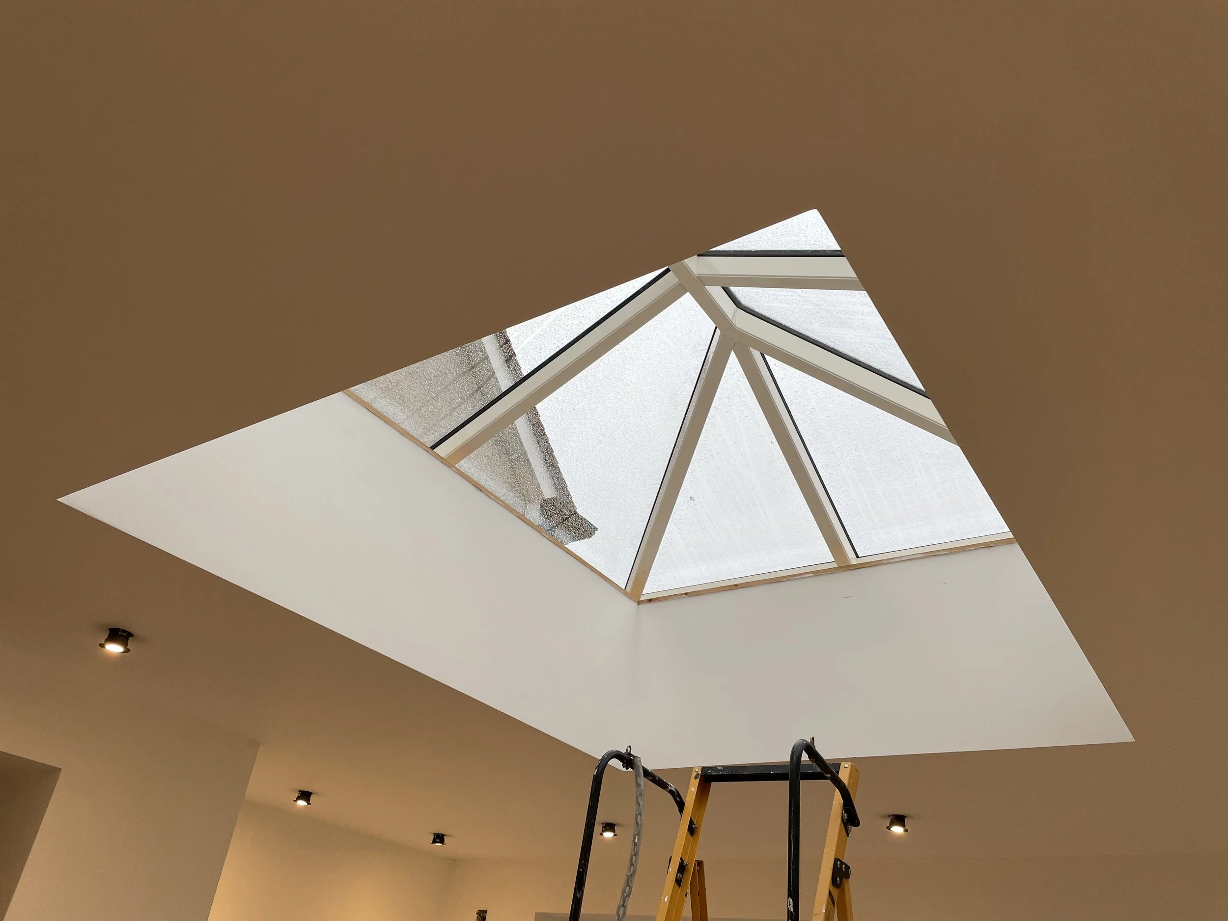 Construction work in Corstorphine