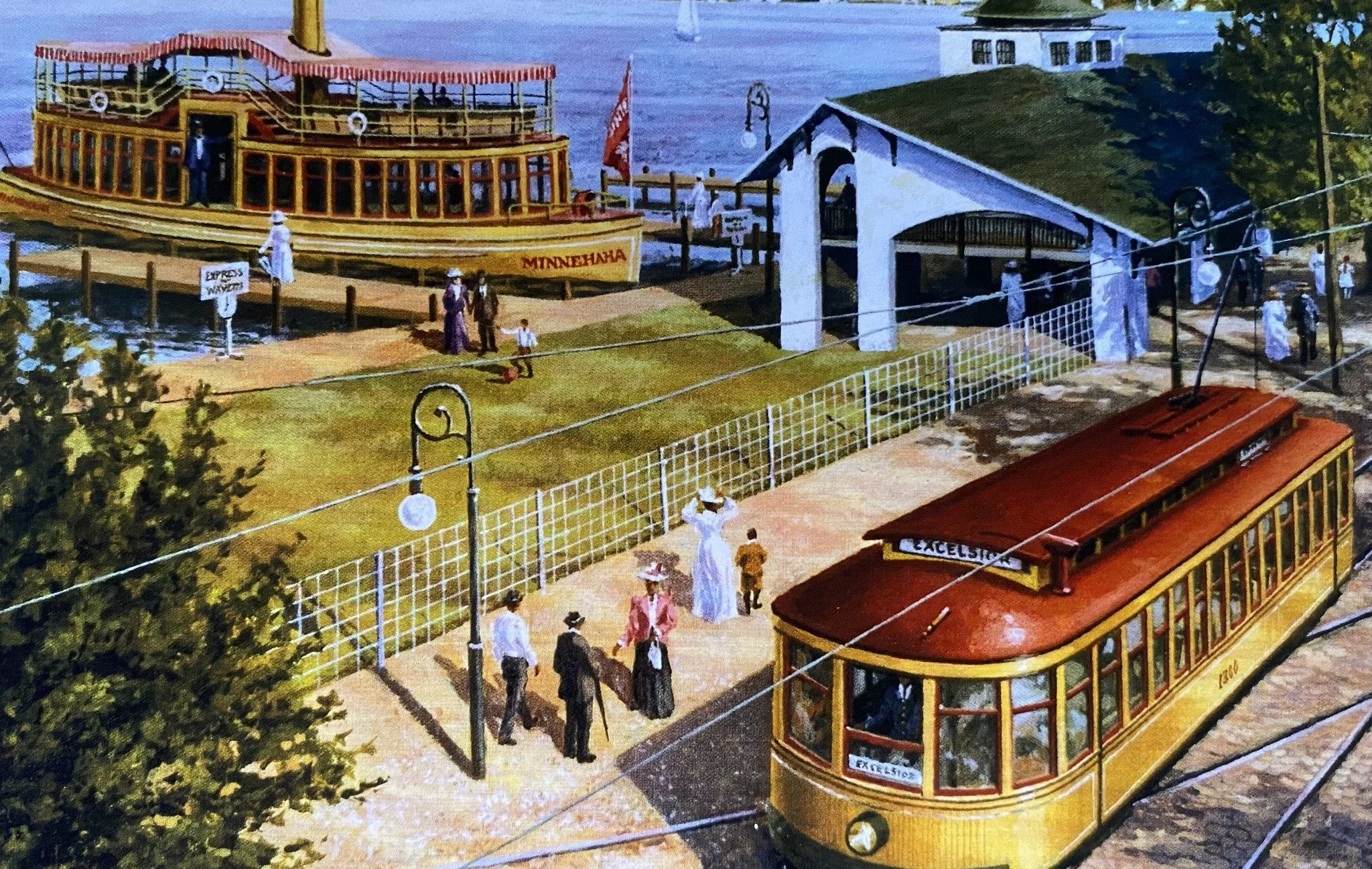 Excelsior’s Lakeside Streetcar Station!