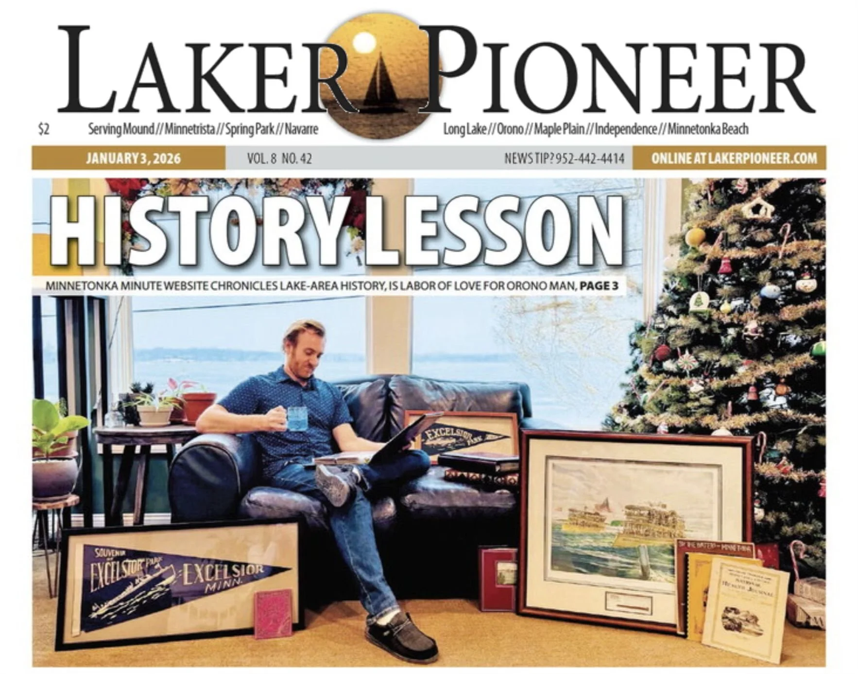 Reaching the Laker  Pioneer Newspaper