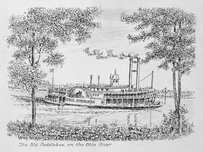 Lithograph of Phil Sheridan