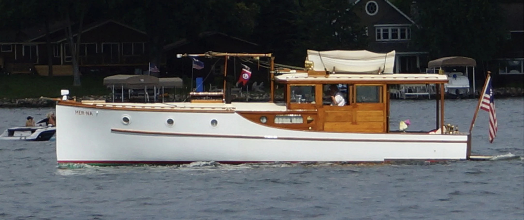 Under way on Minnetonka