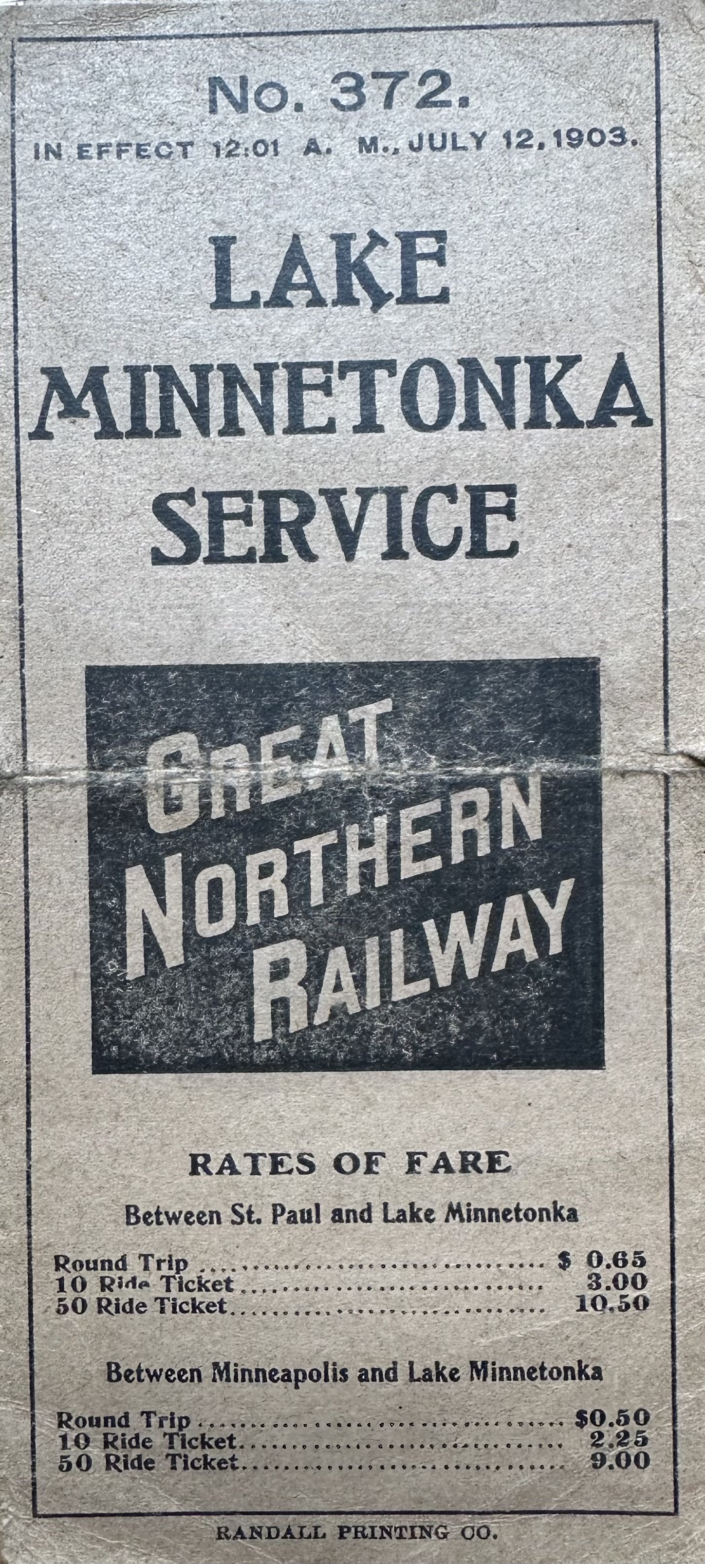 Take a Ride on the Great Northern!