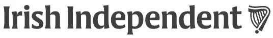 Logo of Irish Independent newspaper with a feather quill icon