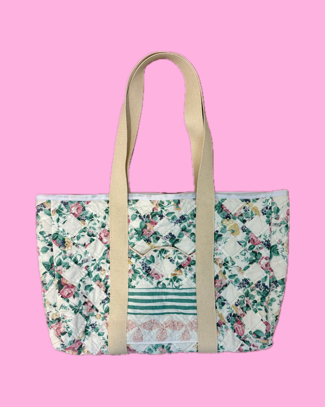 Quilt Tote - Floral
