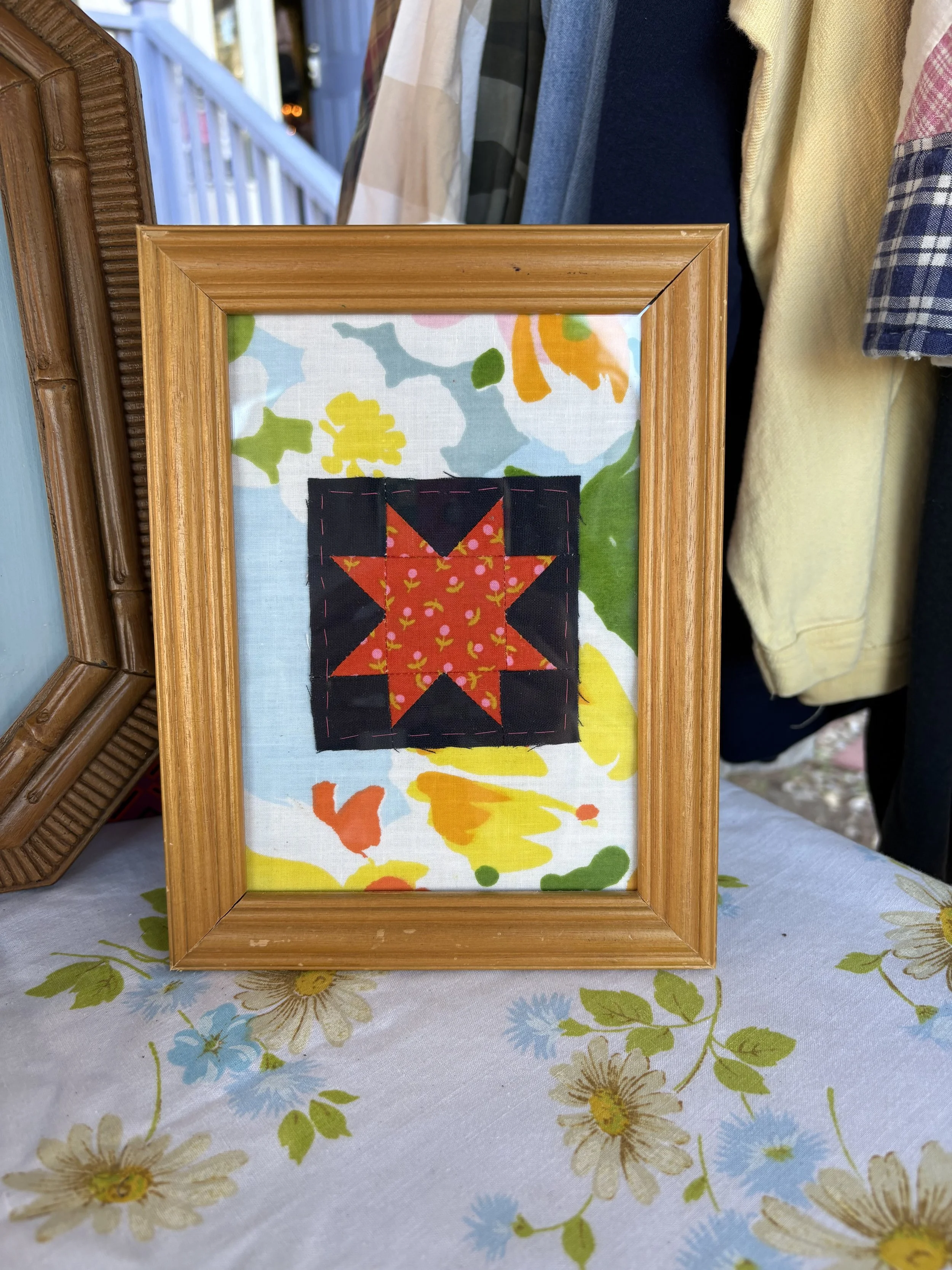 Framed Sawtooth Quilt Block 3
