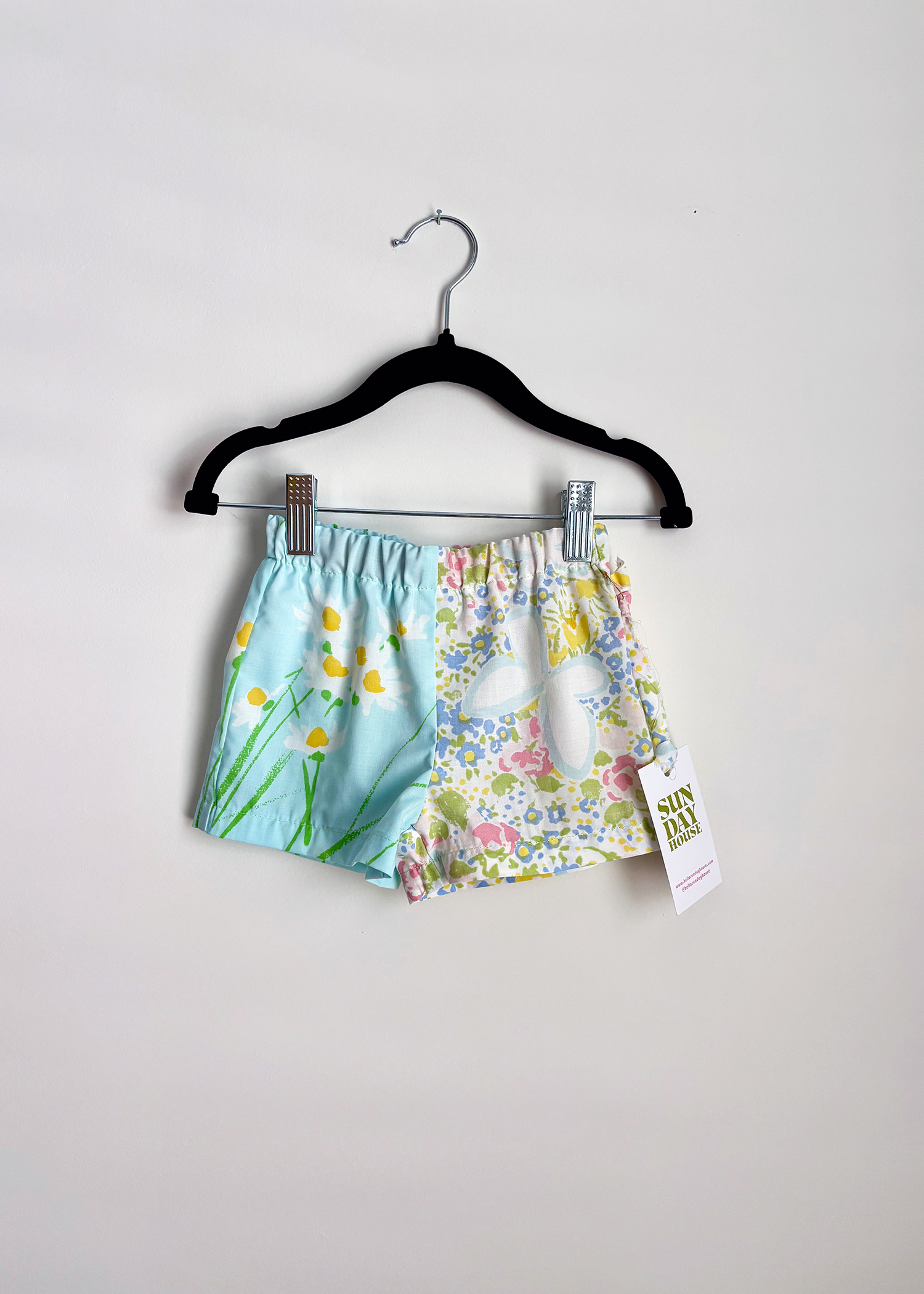 Toddler Shorts - Daisy+Butterfly - 2T