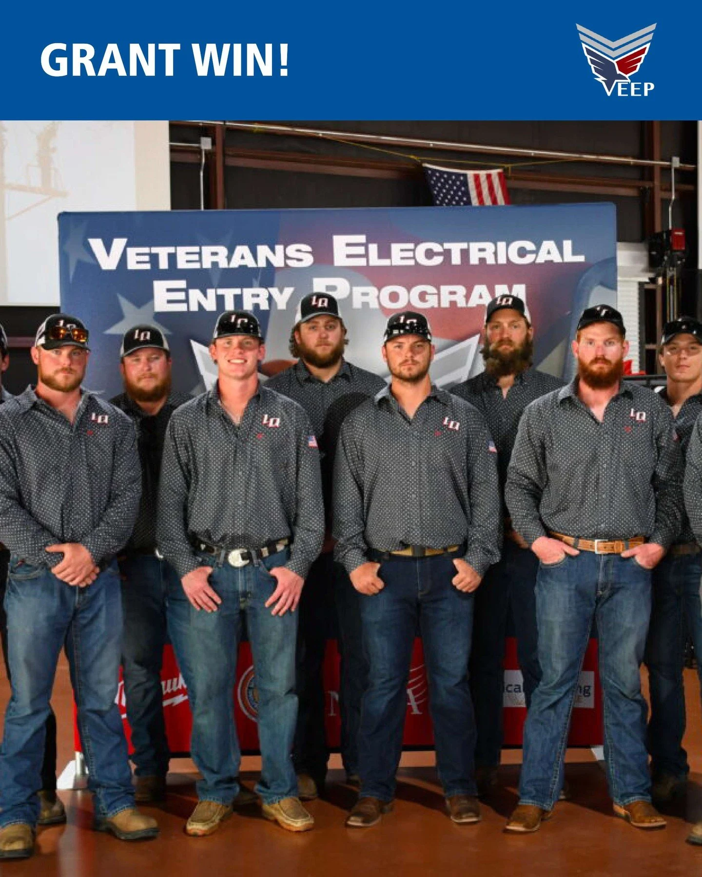 🎉 Congratulations to the Veterans Electrical Entry Program - they won the 2025 Chapman Prize! 🎉
.
This $100,000 award will fuel the expansion of VEEP, which creates clear pathways for veterans into electrical careers - careers with family-sustainin