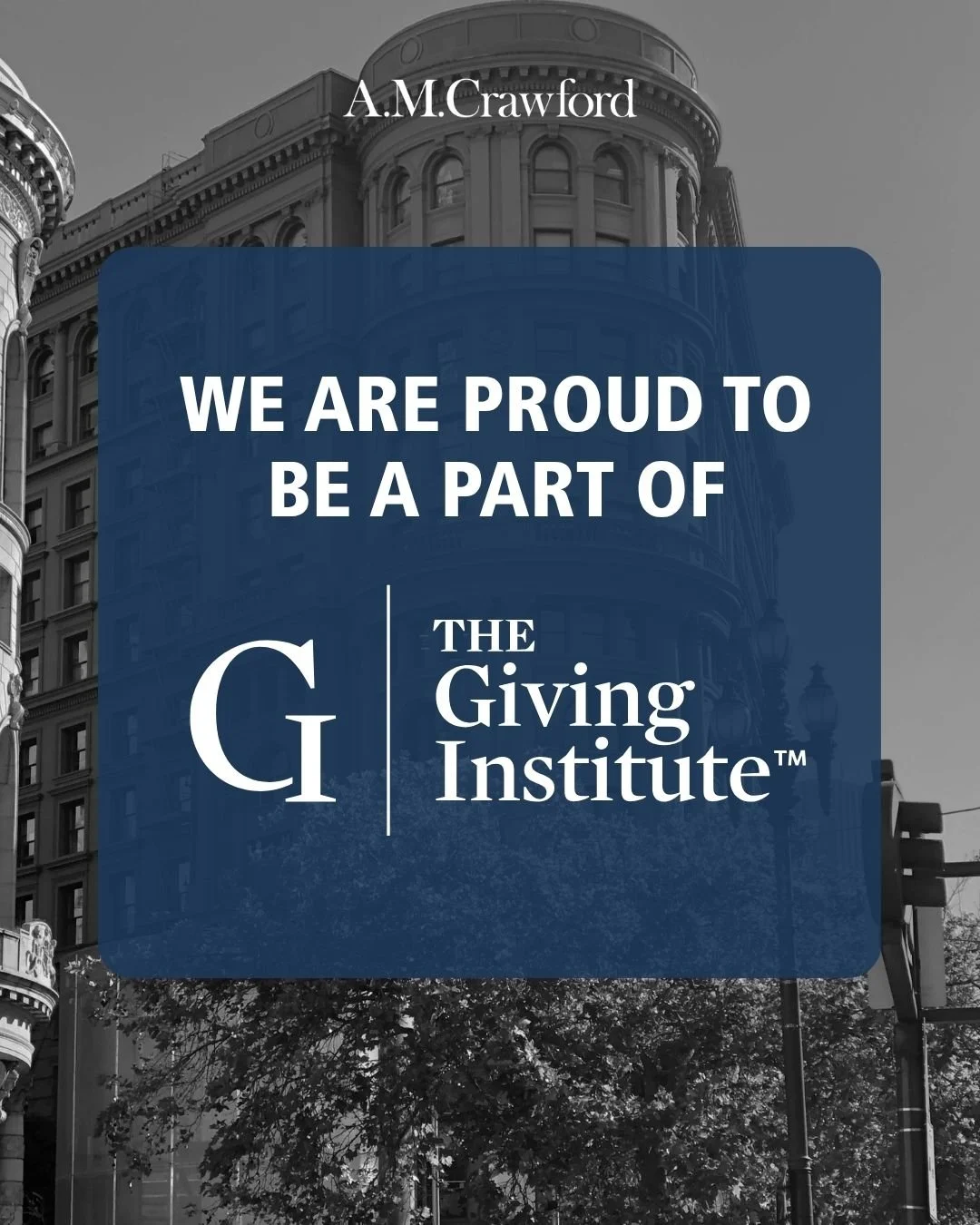 AMC has joined the Giving Institute &mdash; a national association of nonprofit consulting firms committed to ethical fundraising and strengthening the social sector. 💙🤍🌍
.
Our work has always centered on one thing: the success of the nonprofit pa