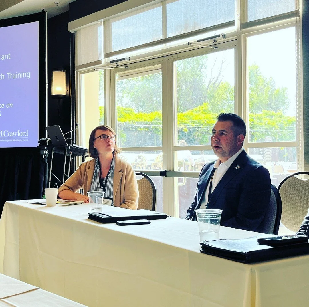 AMC is so grateful to have attended the California Conference on Apprenticeship in Santa Rosa earlier this month! Valerie and Caroline from our team both facilitated sessions on grant success and grant readiness. It was SO energizing to be in a room 