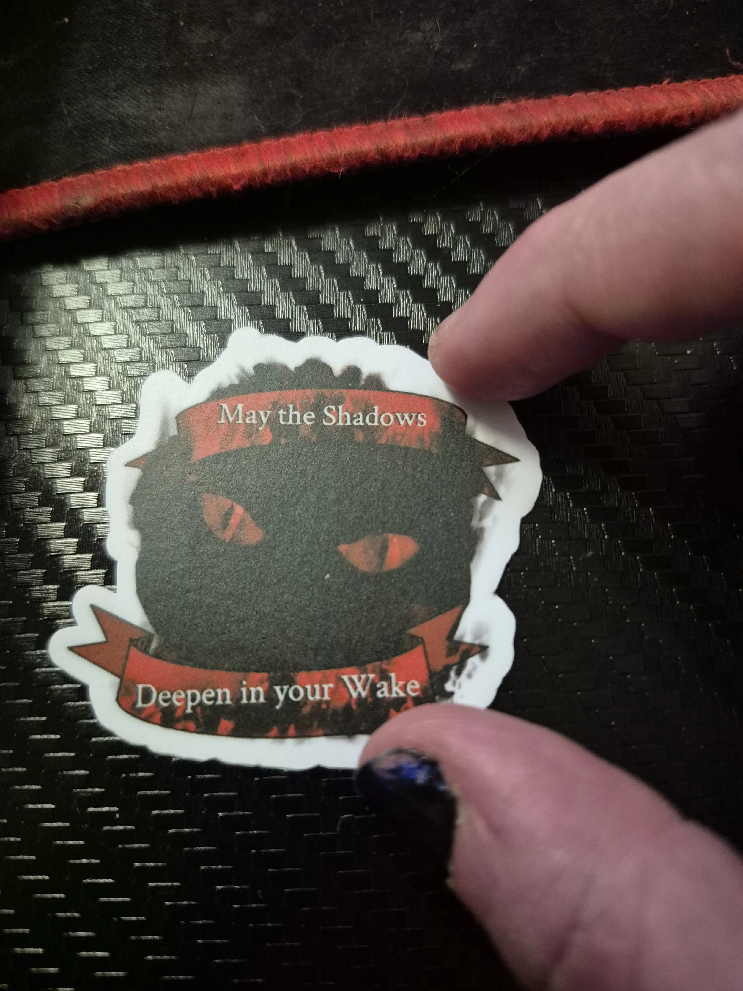 Shadows Deepen Sticker