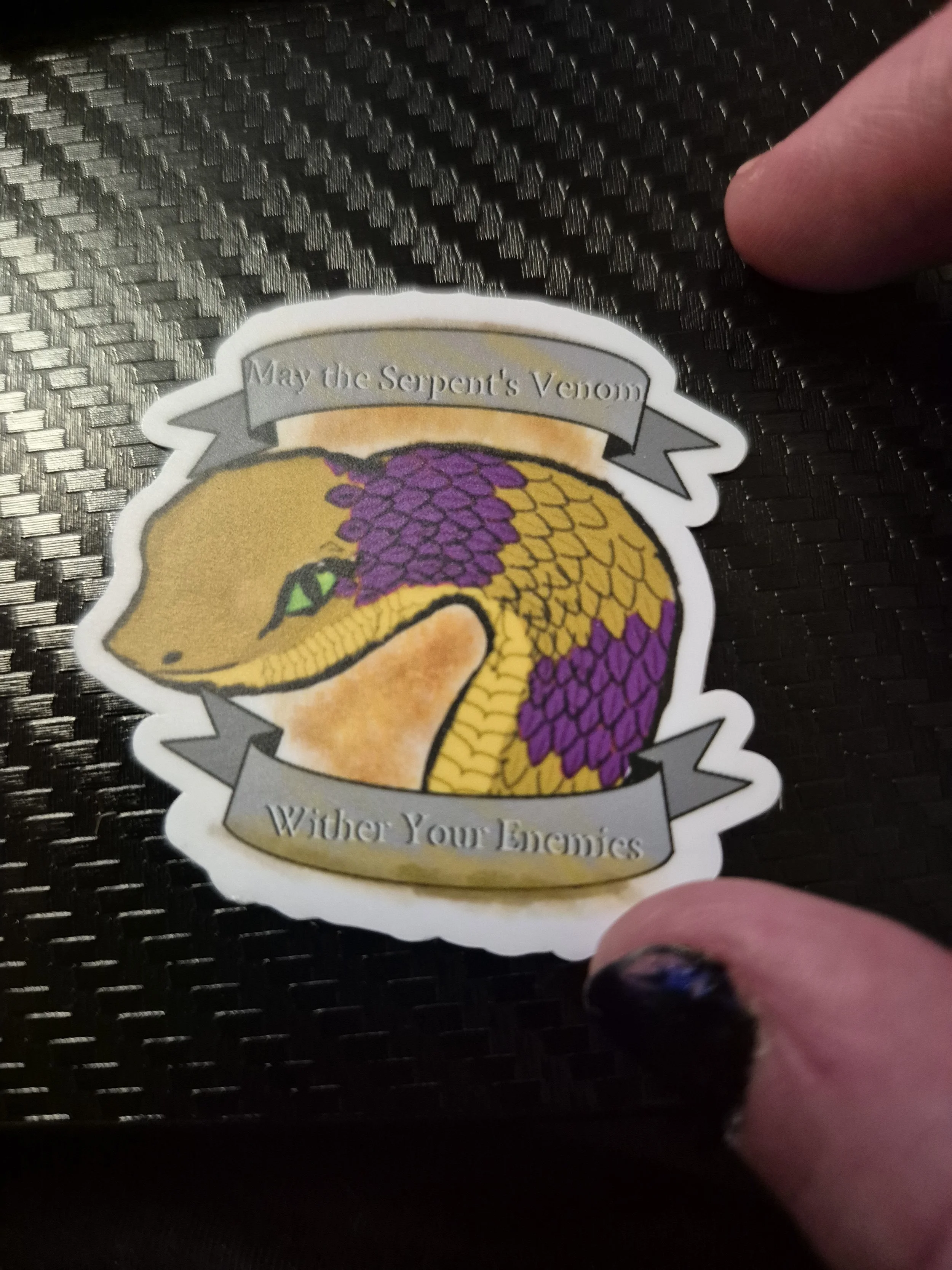 Wither Your Enemies Sticker