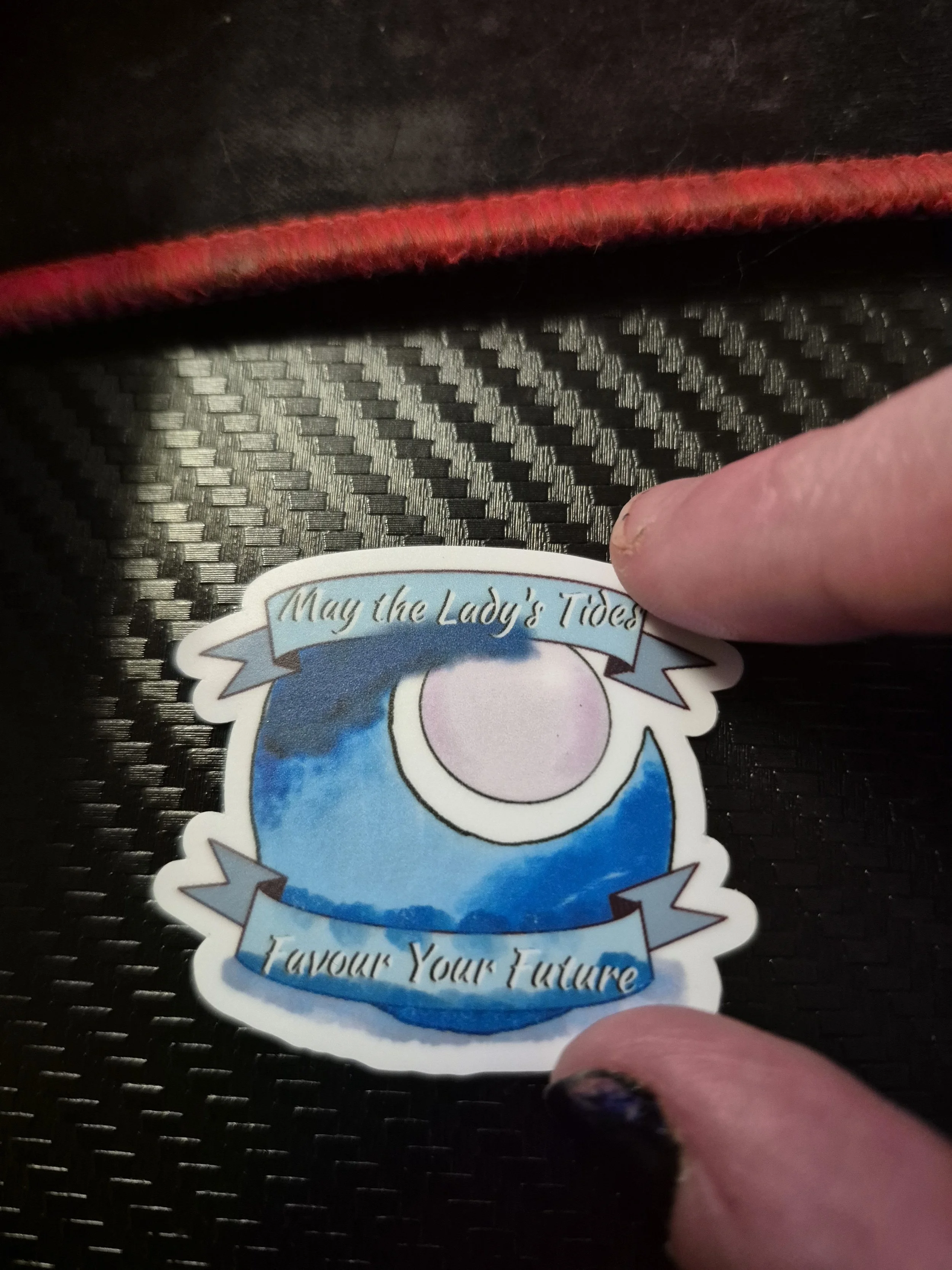Lady's Tides Sticker