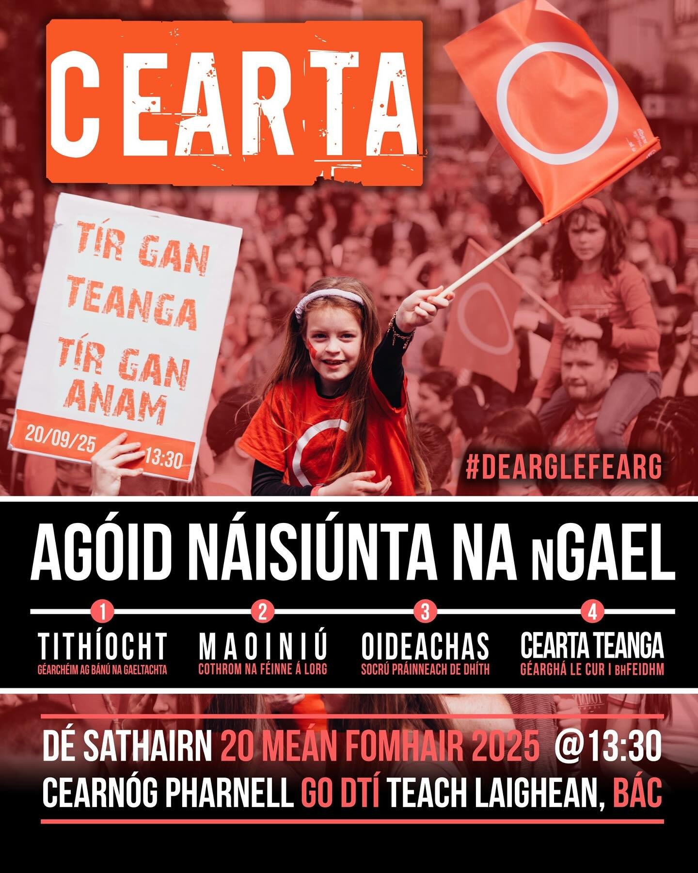 Beidh Craobh B.&Aacute;.C 7 ag baili&uacute; ar son na Gaeilge, chun si&uacute;il mar chuid d&rsquo;ag&oacute;id @cearta_morshiul D&eacute; Sathairn an 20 Deireadh F&oacute;mhair. 

&Aacute;r maith leat si&uacute;il mar chuid de ghr&uacute;pa B.&Aacu
