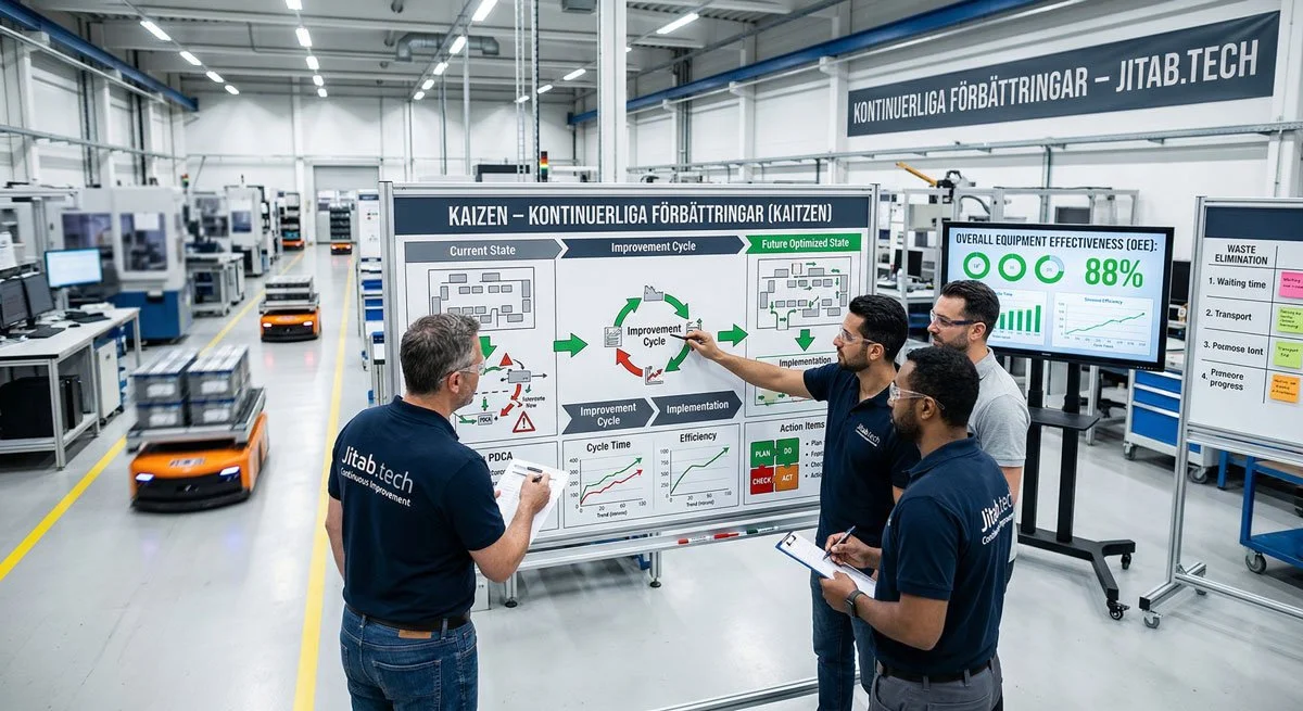 Kontinuerliga förbättringar – Så bygger du en förbättringskultur