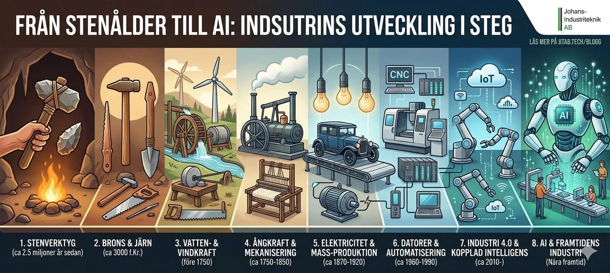 Automatisering i industrin – När och hur ska du börja?