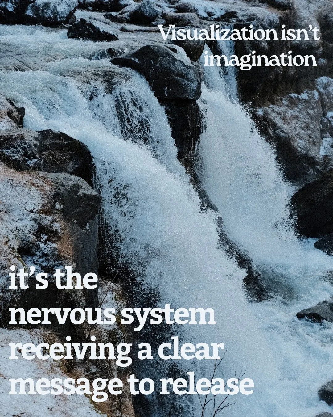 Meditation and visualization have a way of inviting the nervous system back into ease &mdash; like a quiet reminder that it&rsquo;s safe to soften.

Sometimes it just takes a breath, a gentle image, or a moment of stillness for the whole system to ex