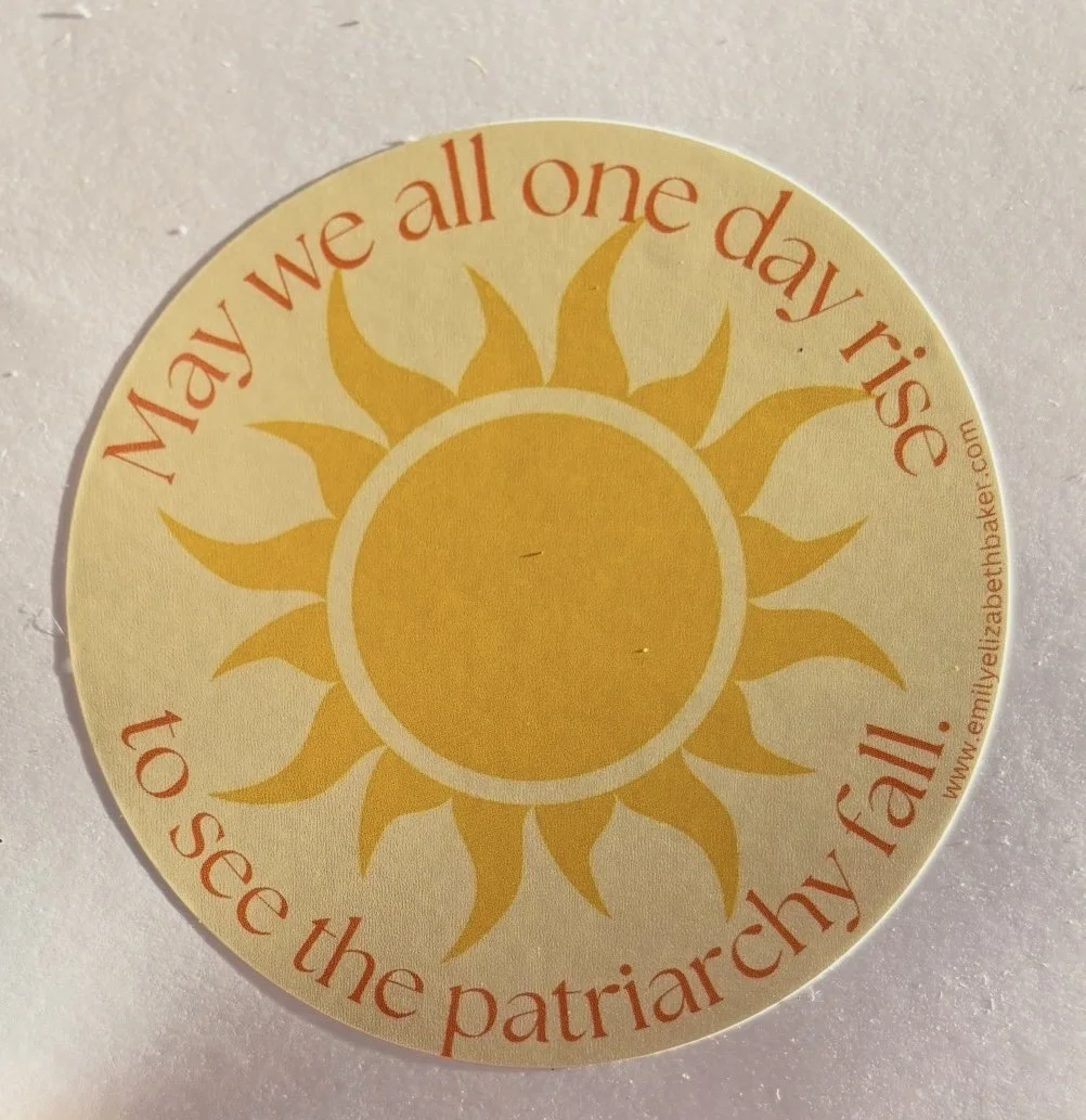 Fall of the Patriarchy Sticker