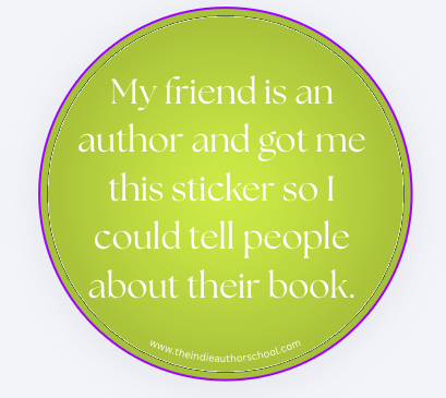 My ____ Is An Author Sticker