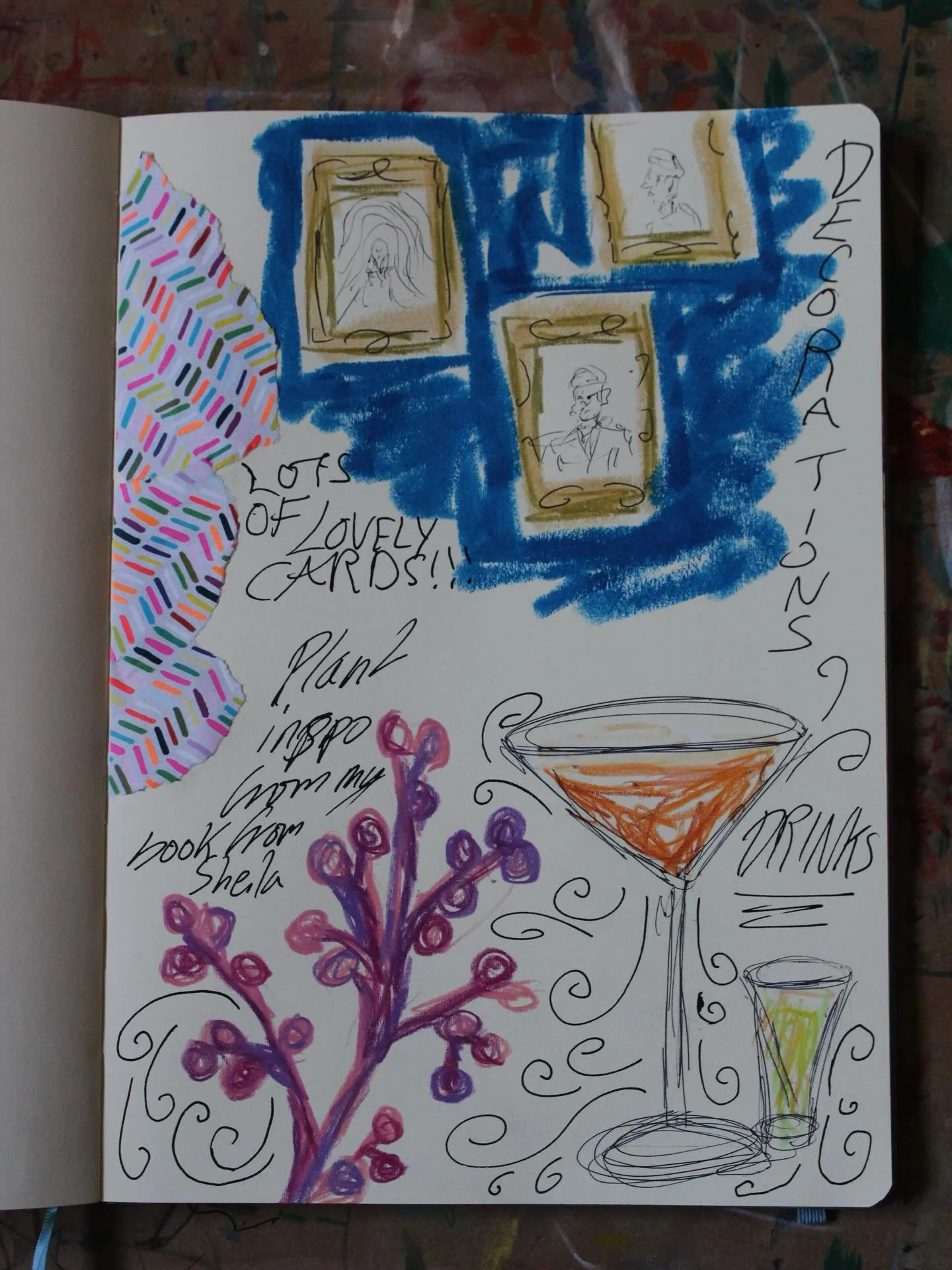 A few scribbles from the last few birthday related days! 🎈🎂🍾

I cannot thank everyone enough for all the kind words and extremly generous gifts! I feel so loved and grateful that I&rsquo;m not quite sure what to do with myself! 
To have all this l