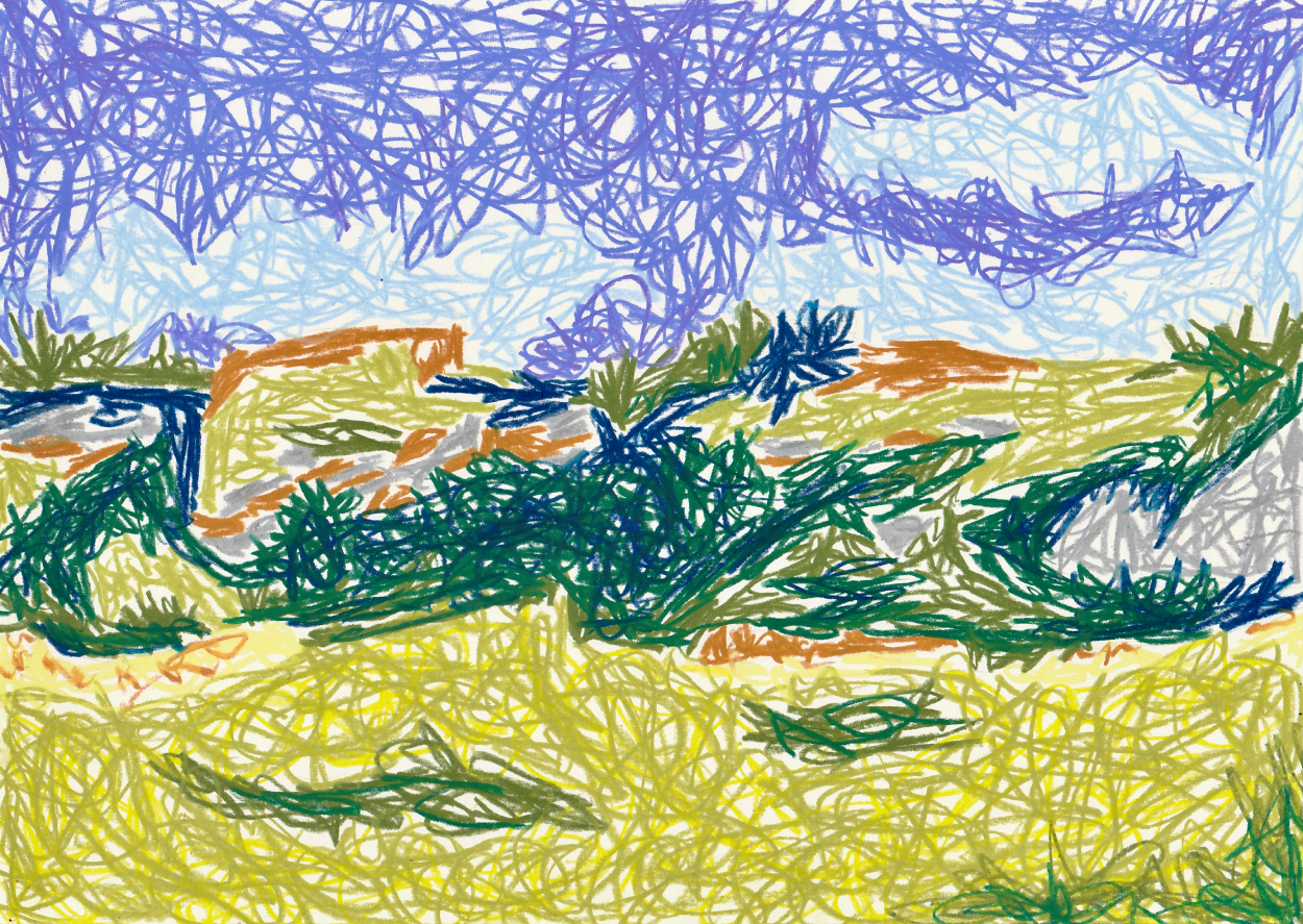 Sleepy Moors - Wax pastel