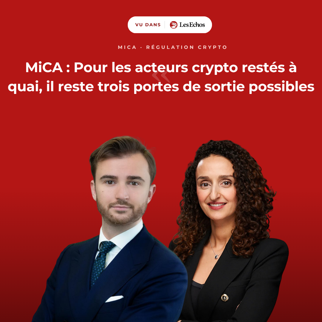 MiCA : quelles options pour les acteurs crypto restés à quai ?&nbsp;
