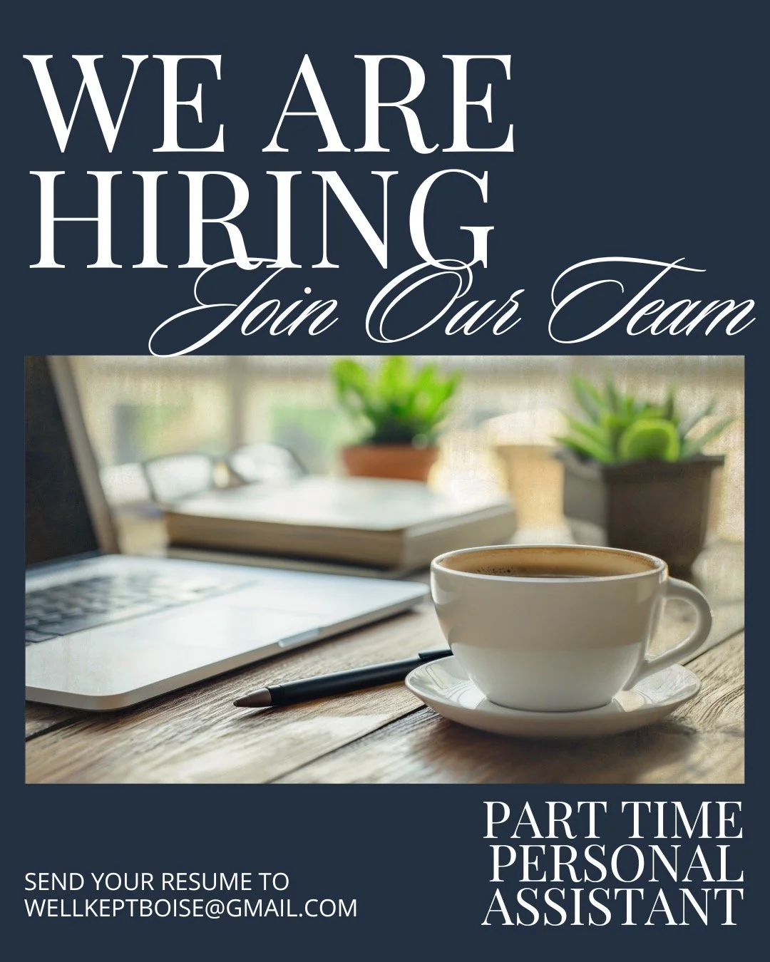 We're Hiring! Have great energy and even better follow through? If reliability, great communication and a love for well-done work are your superpowers, consider this your sign! DM or email your resume, we'd love to hear from you. (Check out our Caree