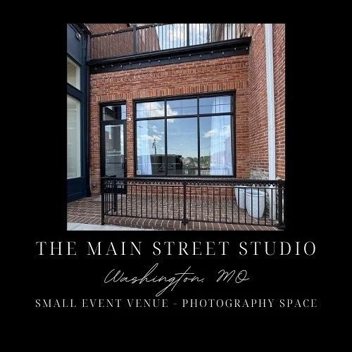 ✨ DID YOU KNOW? ✨
The Main Street Studio isn&rsquo;t just a blank white space &mdash; it&rsquo;s a hidden gem right in the heart of downtown Washington, MO!

🌊 Located steps away from the riverfront, our studio is filled with natural light, thanks t