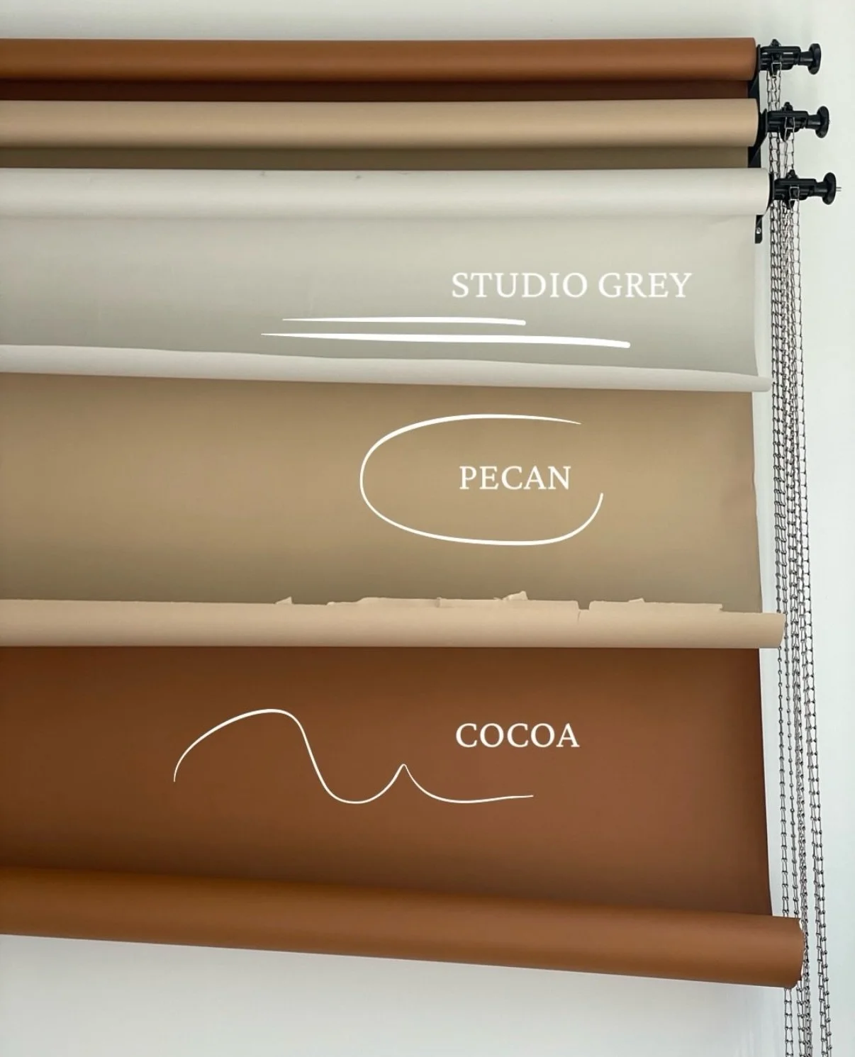 It&rsquo;s timeeeee.. we are highly considering new backdrop colors!! 

Which one are you choosing!? 

**not our images** 

#studiospace #stlstudio #photographerstudio #eventspace #washmo